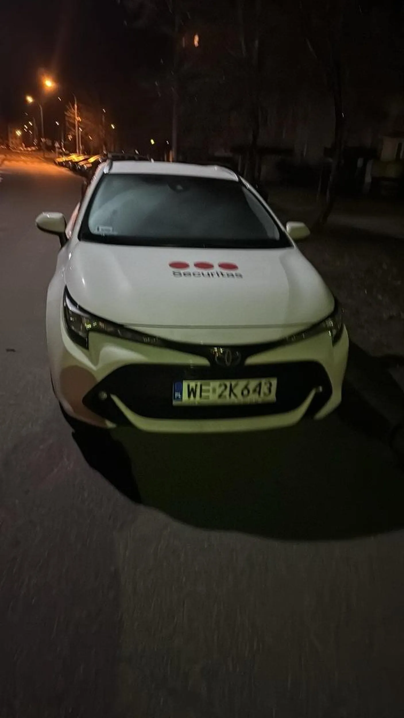 Securitas amigas czemu drogi kompanie po drodze zamiast na parkingu śmigasz