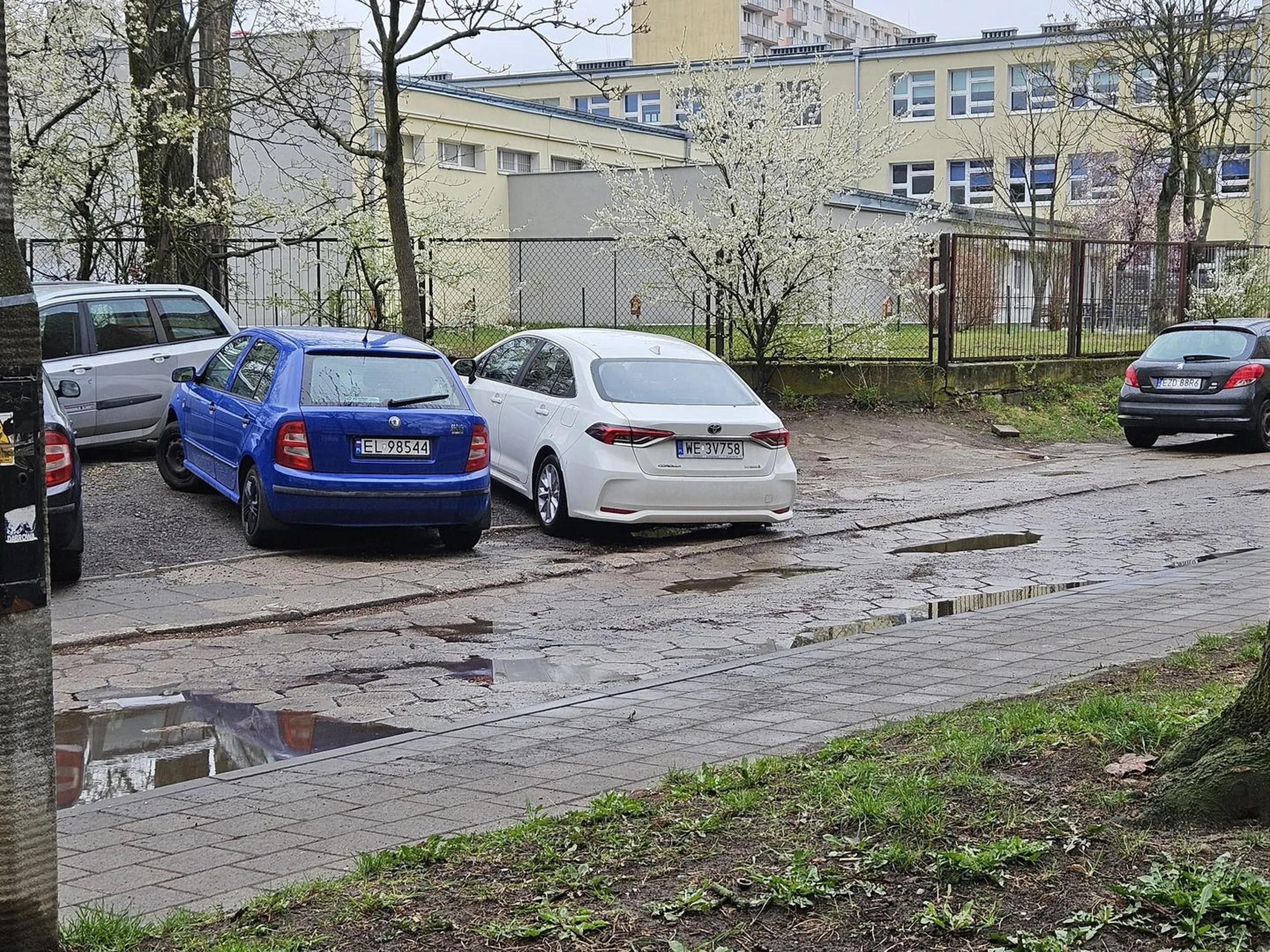 Pora schudnąć a nie parkować na wjeździe bo dupa za ciężka