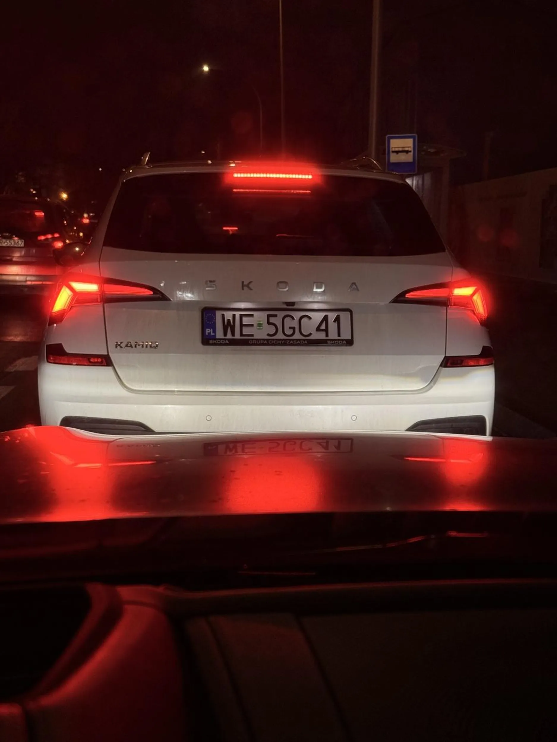 Dożywotnie odebranie prawa jazdy za niebezpieczne manewry (podcięcie), przejazd na czerwonym świetle oraz niemal potrącenie pieszego.