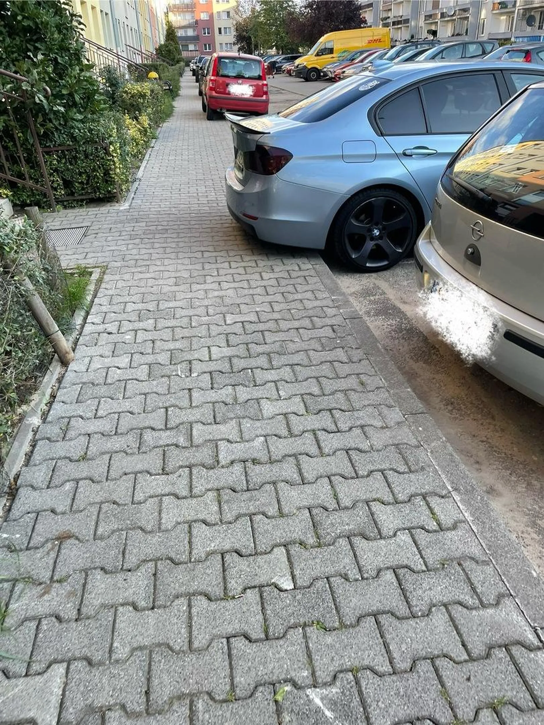 notorycznie parkuje na zakazie