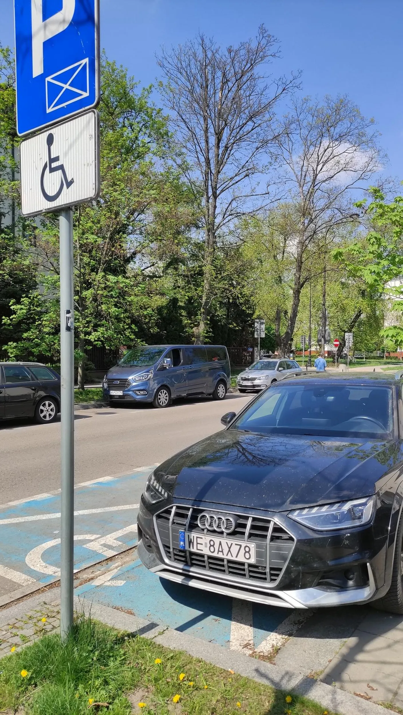 Parkowania bez legitymacji