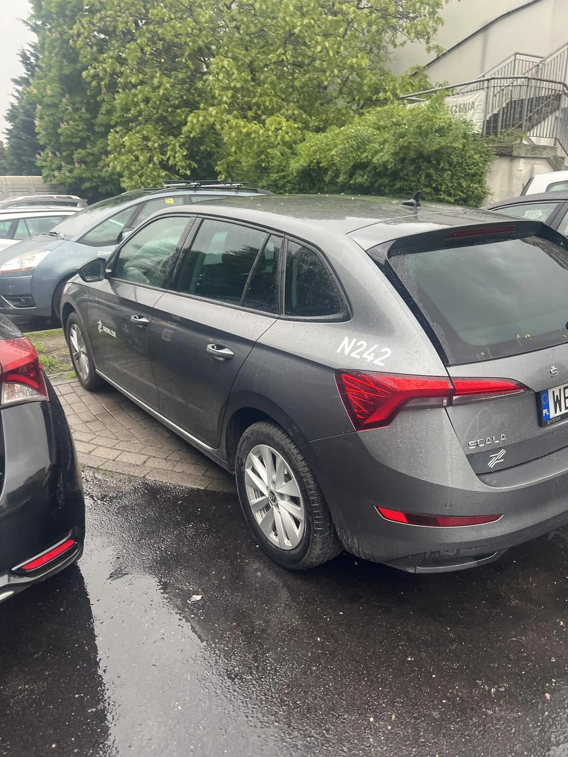 Mistrz kierownicy nagminnie niszczy miejską zieleń i zastawia chodniki