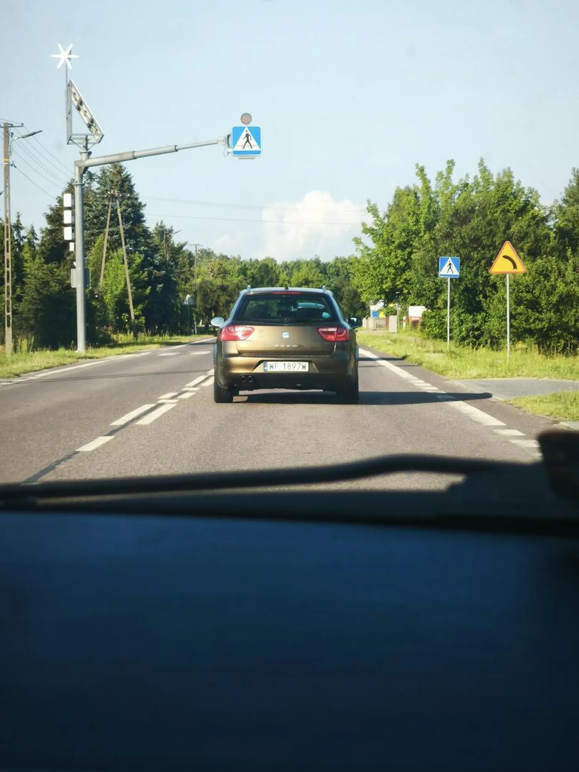 Kierowca wymusił dwukrotnie pierwszeństwo