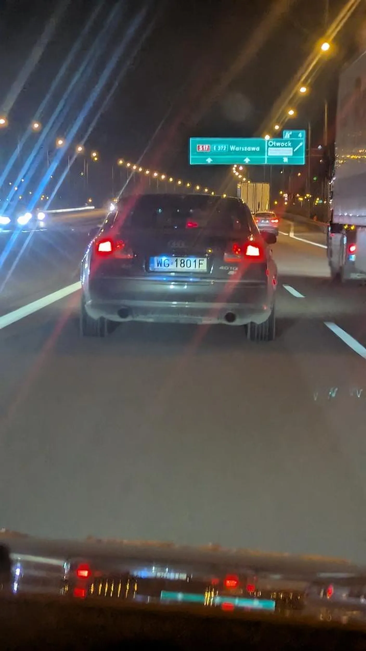 Gratuluję prowadzenia kółka różańcowego na lewym pasie