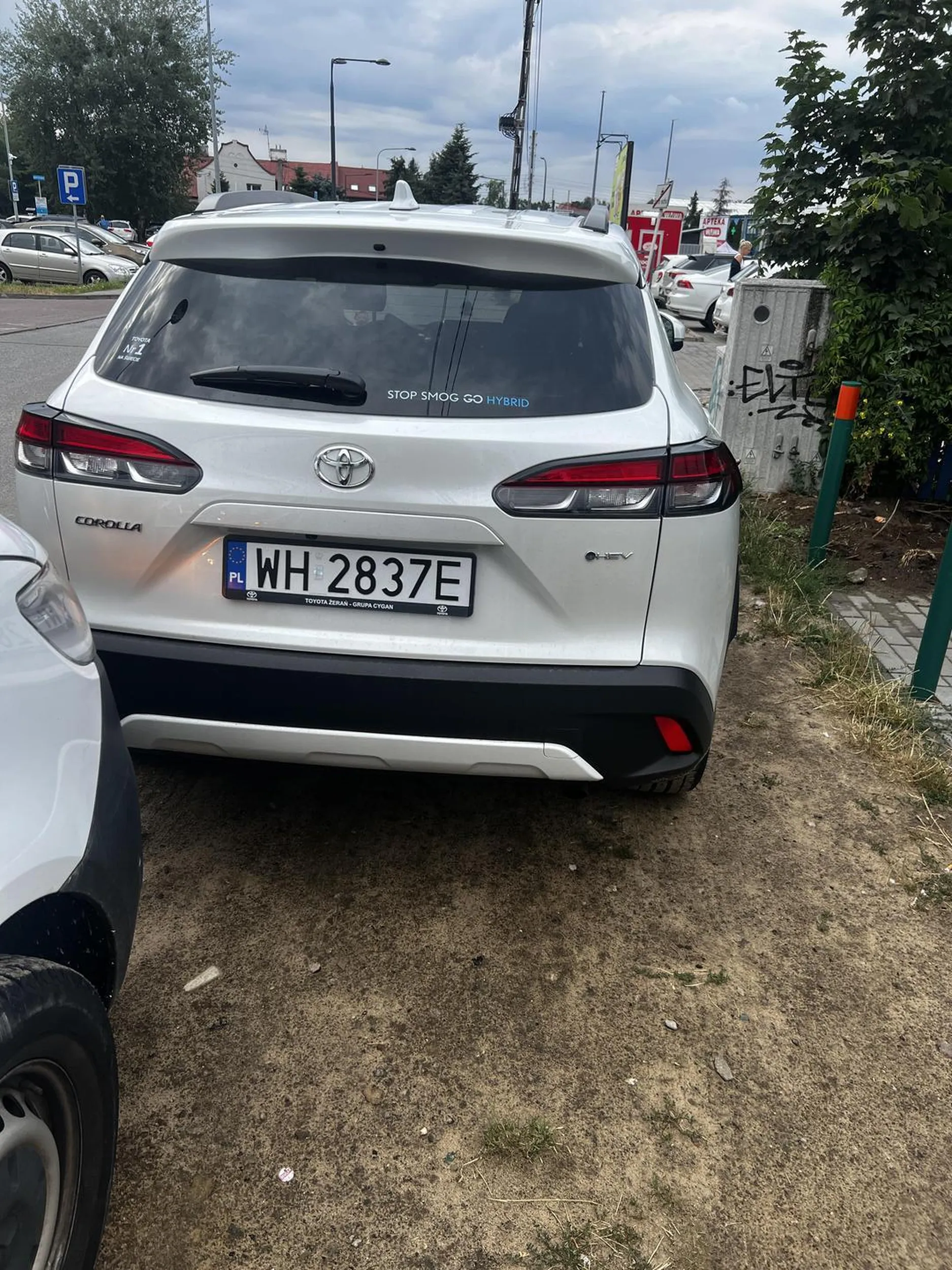 Tutaj nie ma miejsca parkingowego.