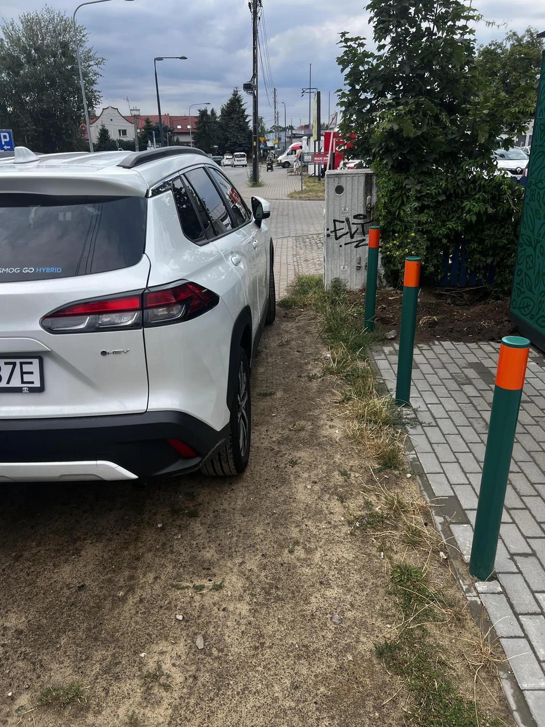 Tutaj nie ma miejsca parkingowego.