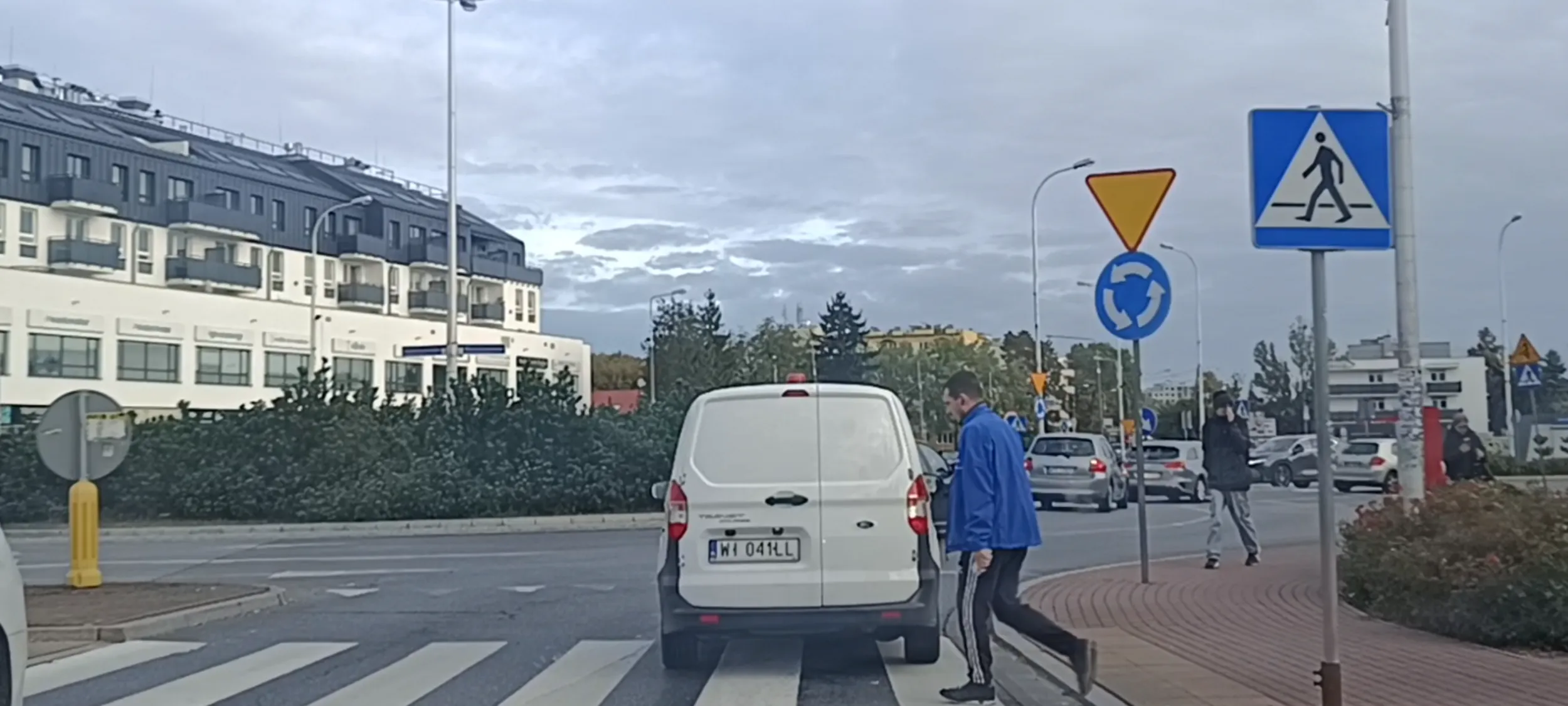 Nie ustąpienie pierwszeństwa pieszemu na przejściu dla pieszych