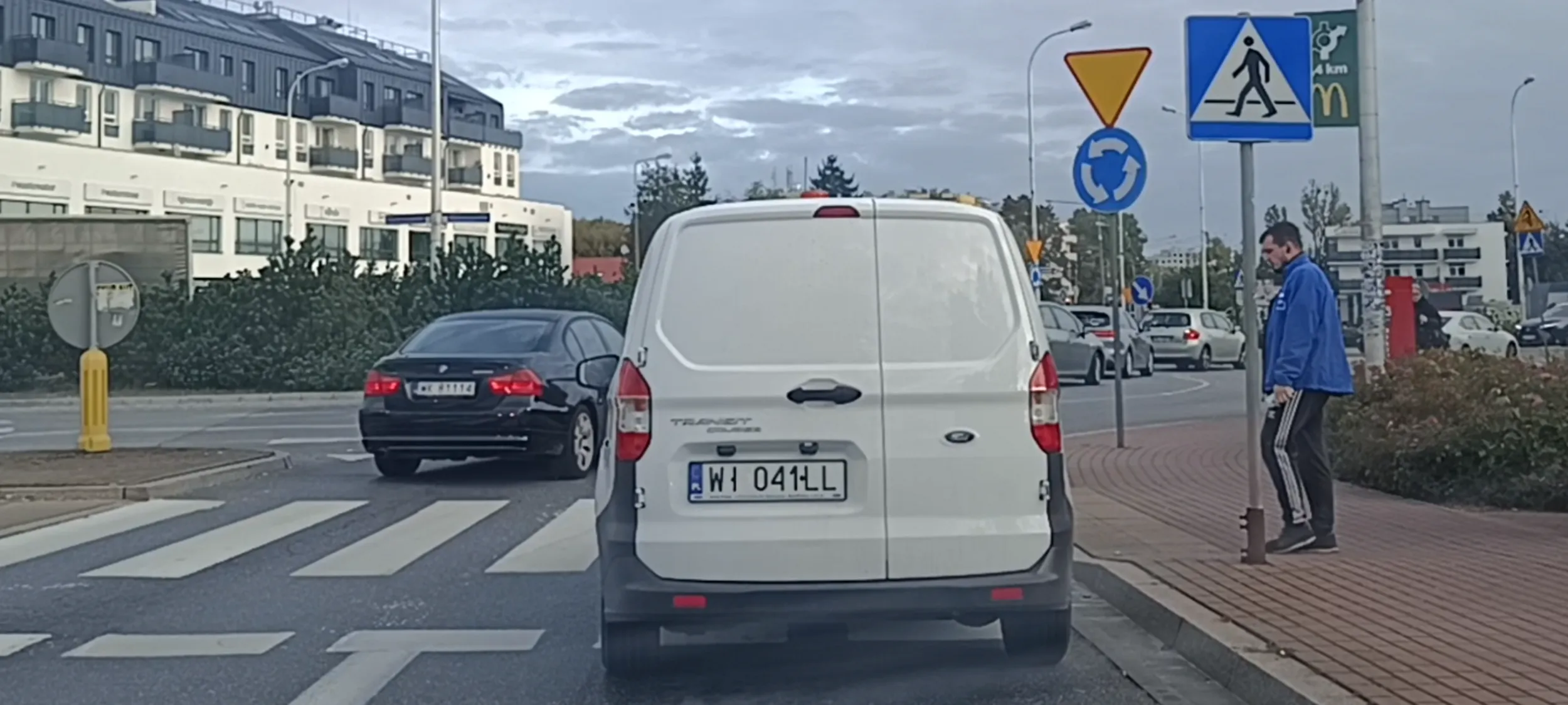 Nie ustąpienie pierwszeństwa pieszemu na przejściu dla pieszych