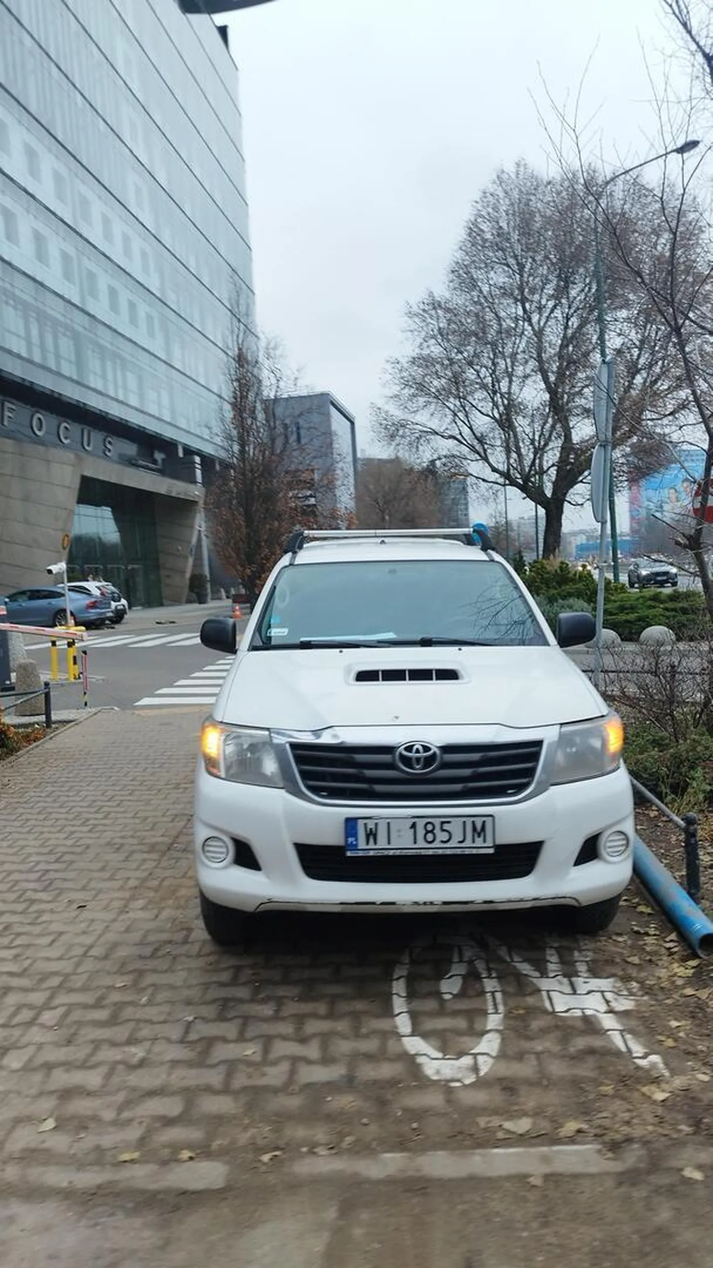 Pomylił Pan drogę ze ścieżką rowerową