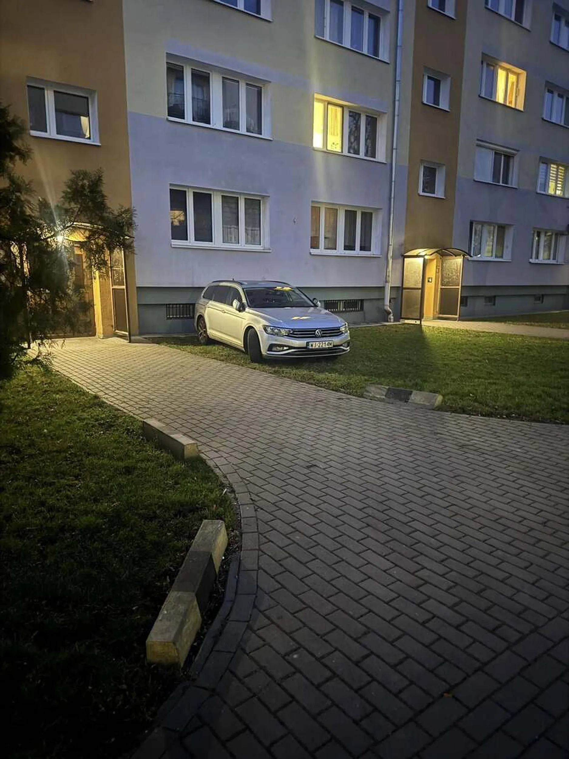 "Ręce opadają, trawa z rolki, system nawadniania, a taki matołek ma to gdzieś."