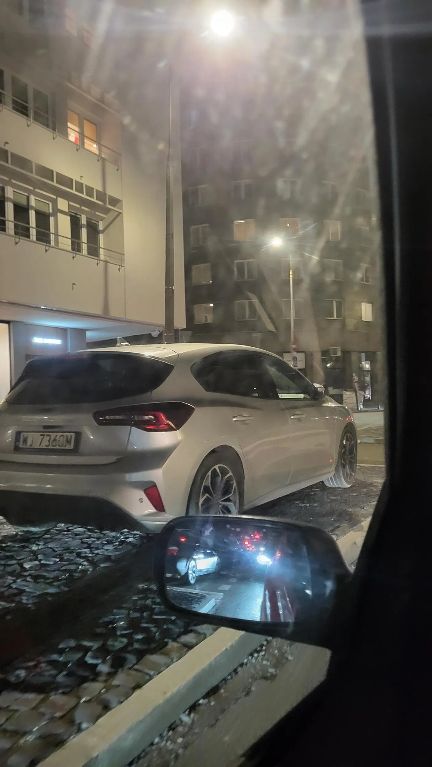 Moja widoczność na przejściu wynosi jednego forda focusa