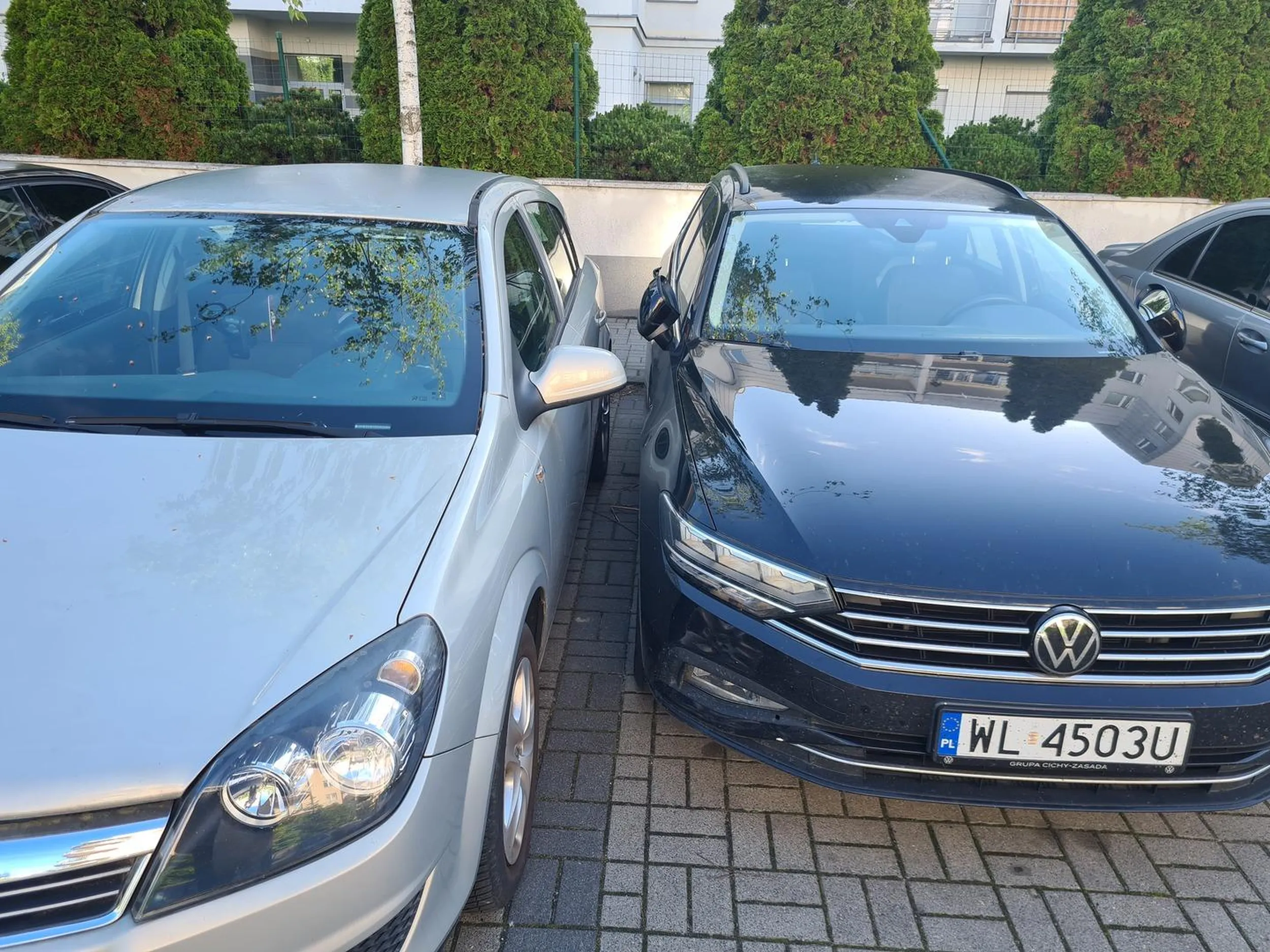 Wchodziłem przez drzwi pasażera