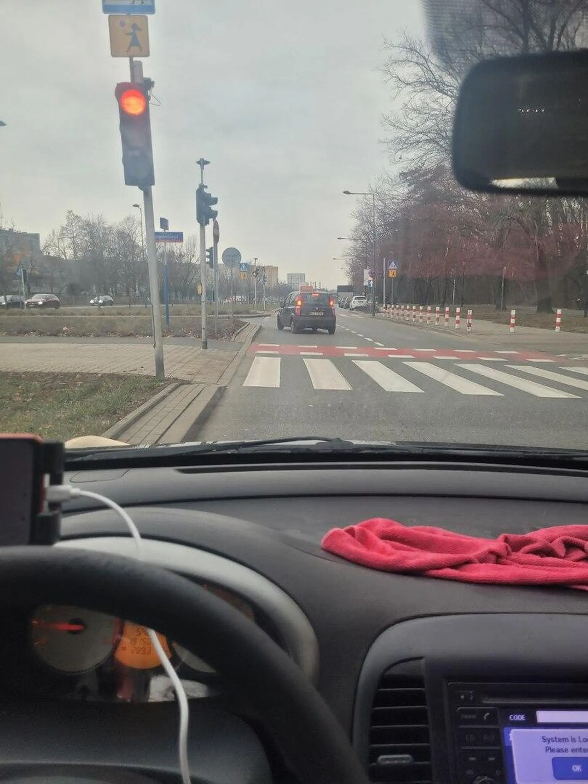 Ładnie to na czerwonym????