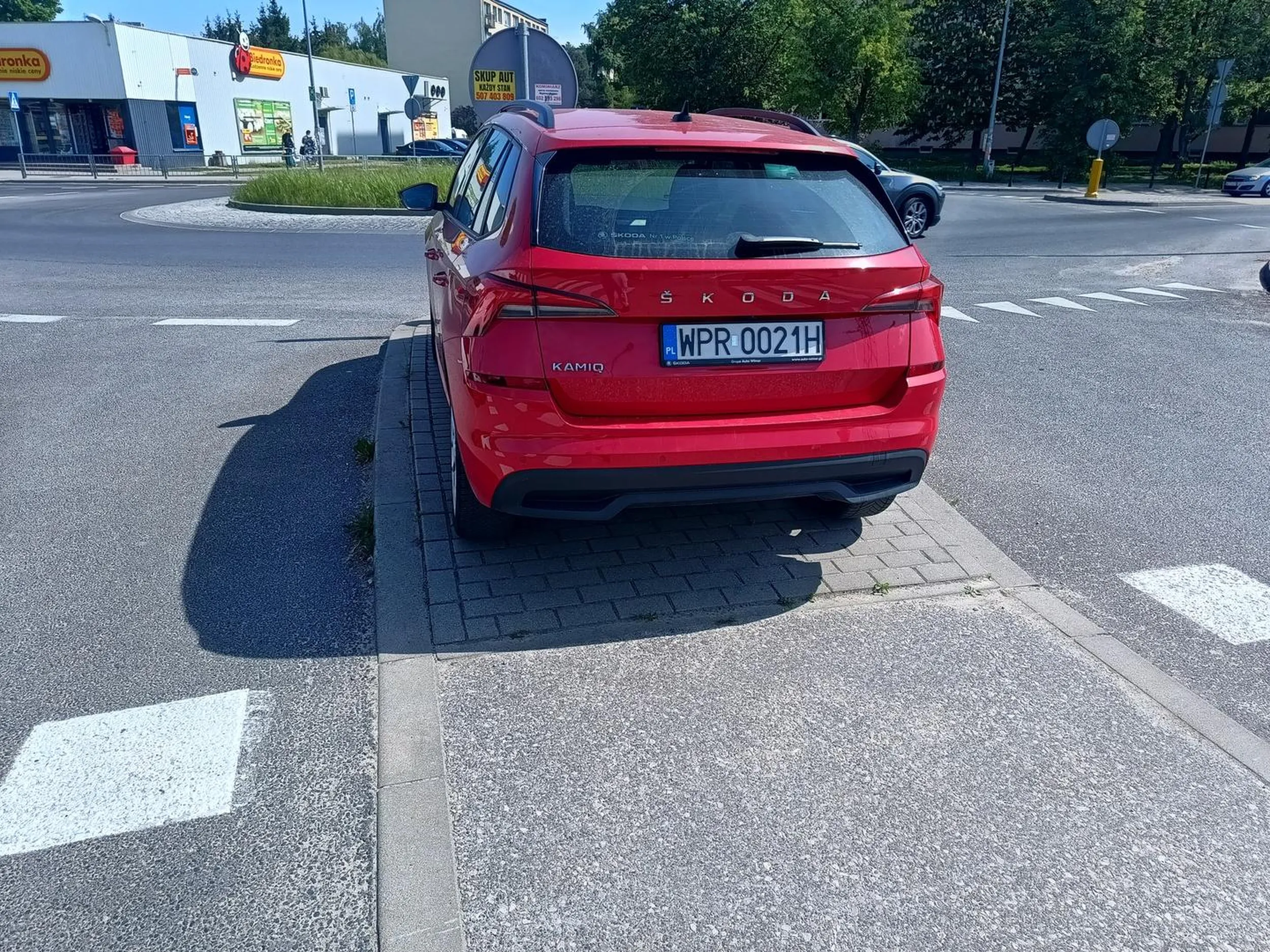 Tak nie wolno parkować