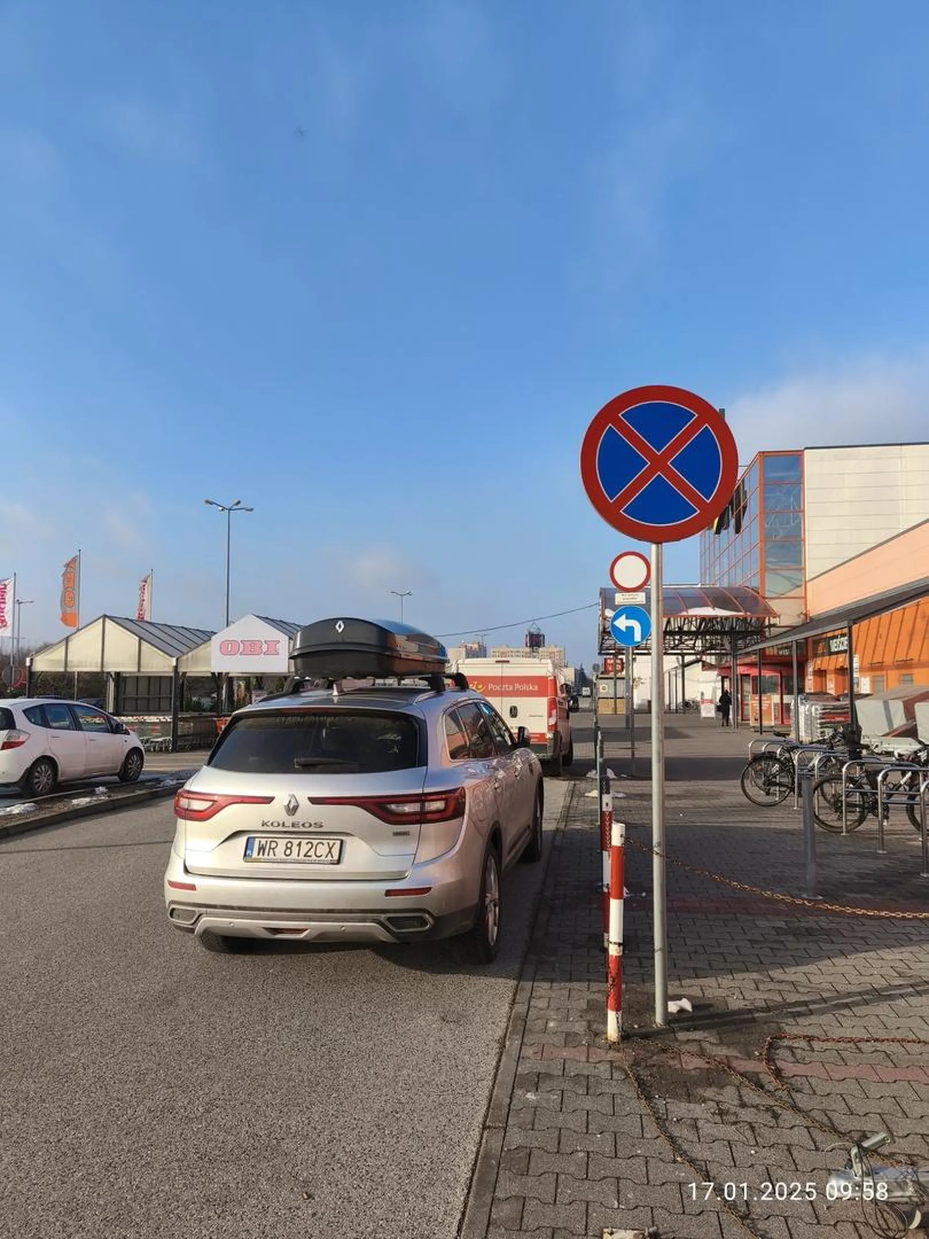 Następnym razem proponuję wjechać bezpośrednio do M1 pod kasy :)