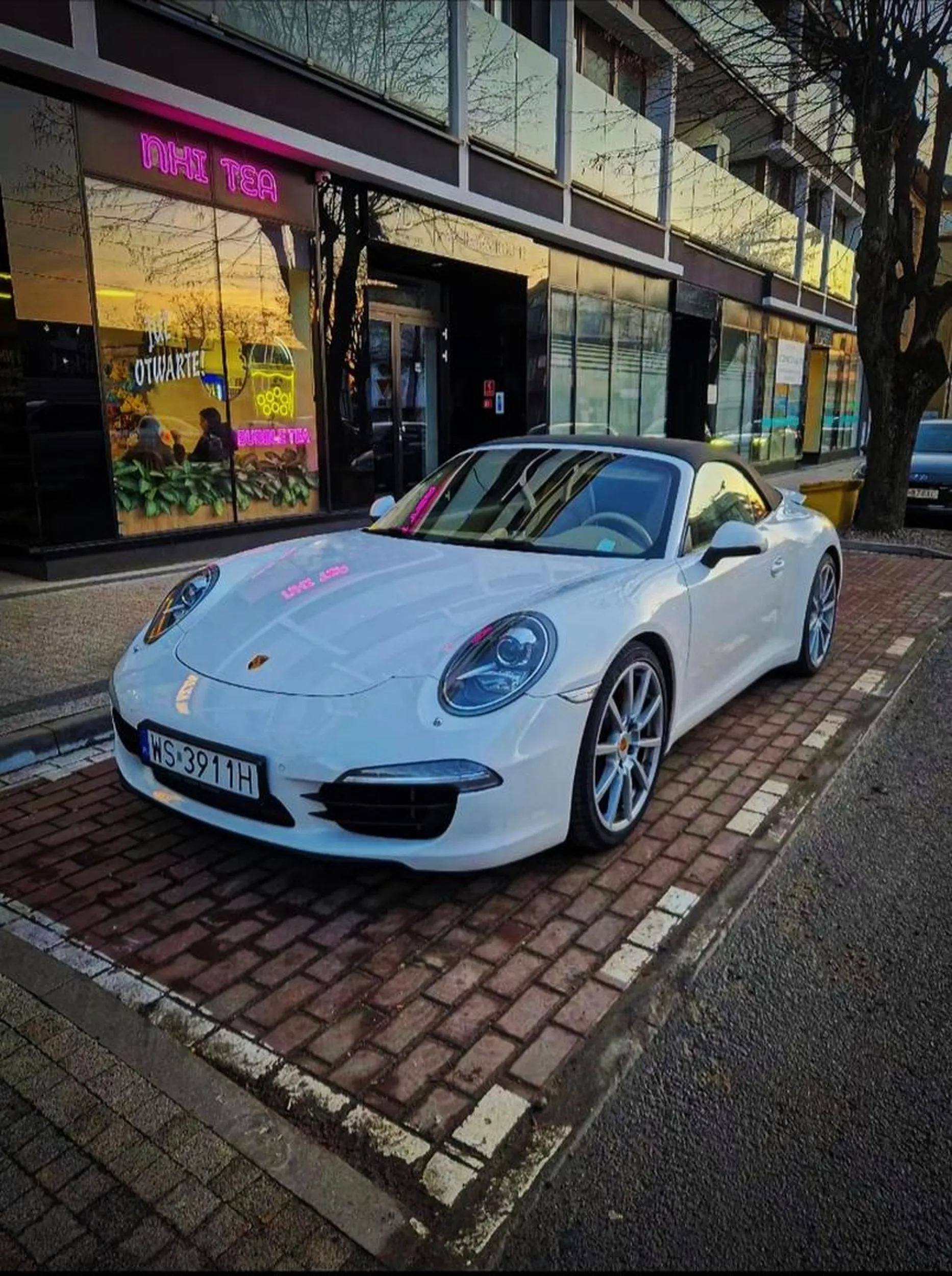 Piękne porshe.