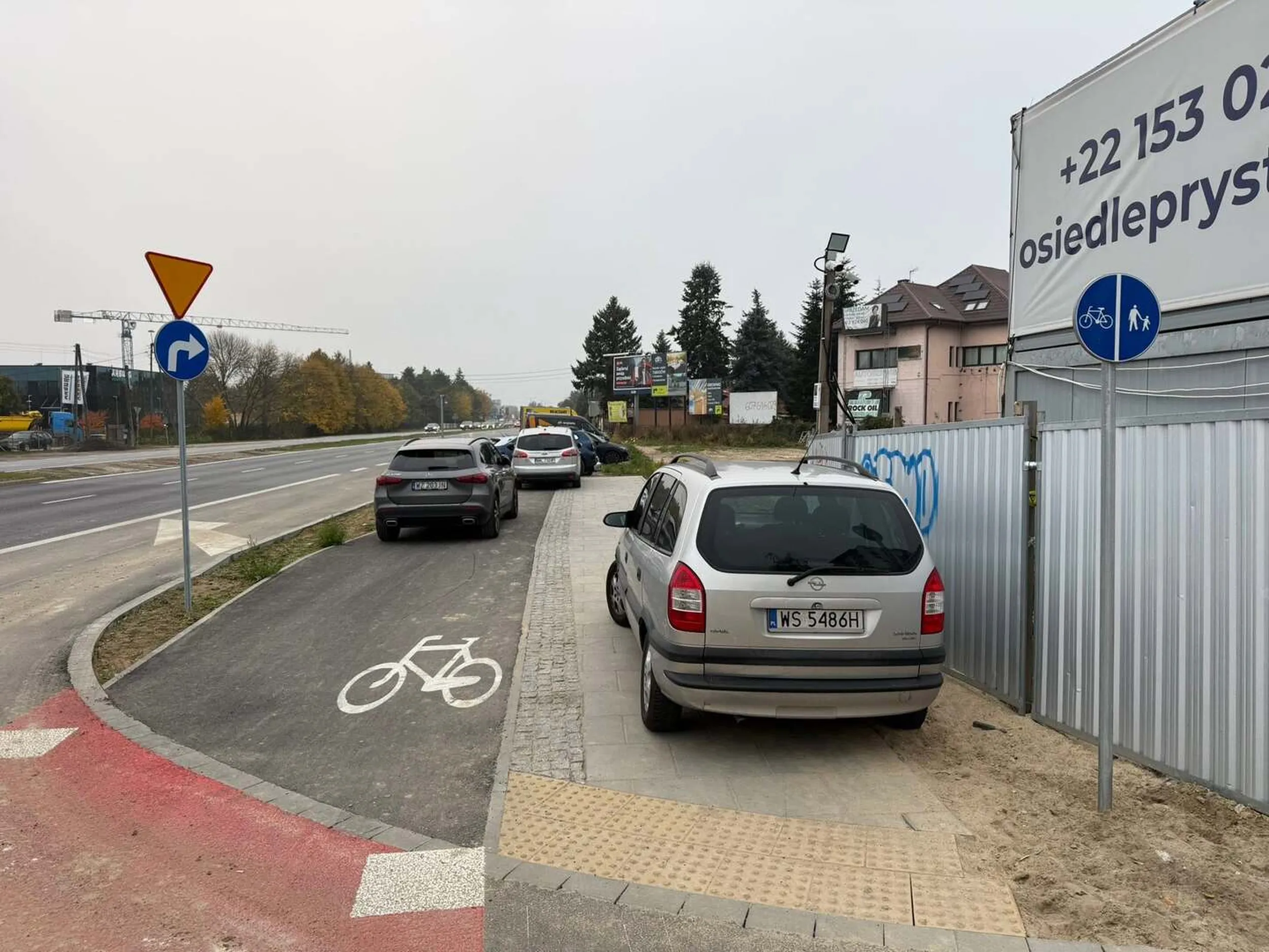 To jest chodnik a nie parking!