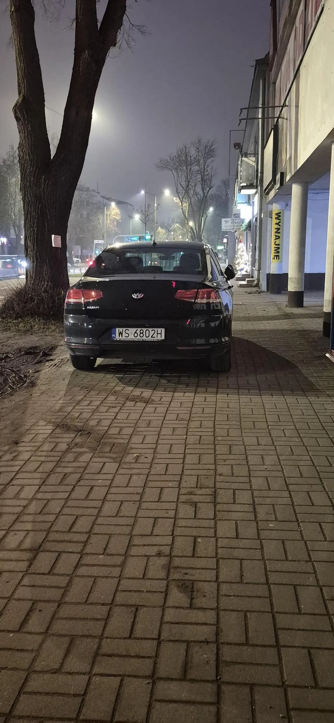 To raczej nie wygląda na parking ;)