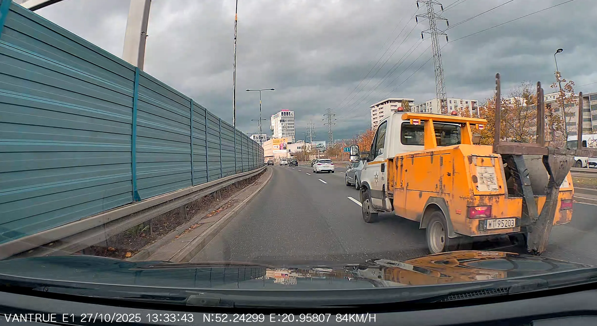 Na styk, sporo ponad limitem - mogło być dosyć niebezpiecznie :(