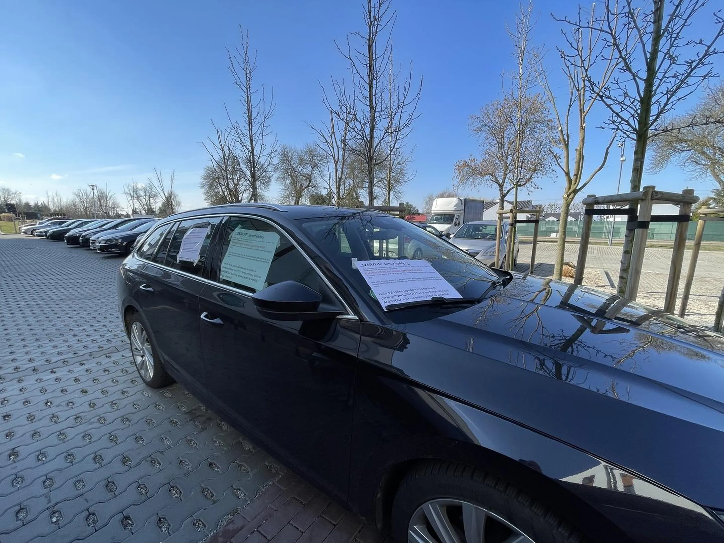 To jest ten typ cwaniaka co nawet się nie przejedzie do końca bloku poszukać wolnego miejsca tylko od razu staje przy schodach, żeby mieć jak najbliżej. I tak co dzień. Nie masz racji chamie - na wjeździe stoi znak „strefa ruchu” czyli między innymi parkowanie tylko w wyznaczonych miejscach. Utrudniasz przejazd przez osiedle i wyjazd z garaży. Agrobex udostępnił parking i można wynająć swoje miejsce za aż 140 złotych na miesiąc, biedaku ? płacz sobie dalej i wylewaj te swoje żale na kartkach. Nic nie nagrałeś, nic nie zgłosiłeś. Szef ci zabrał premie za brudne auto?