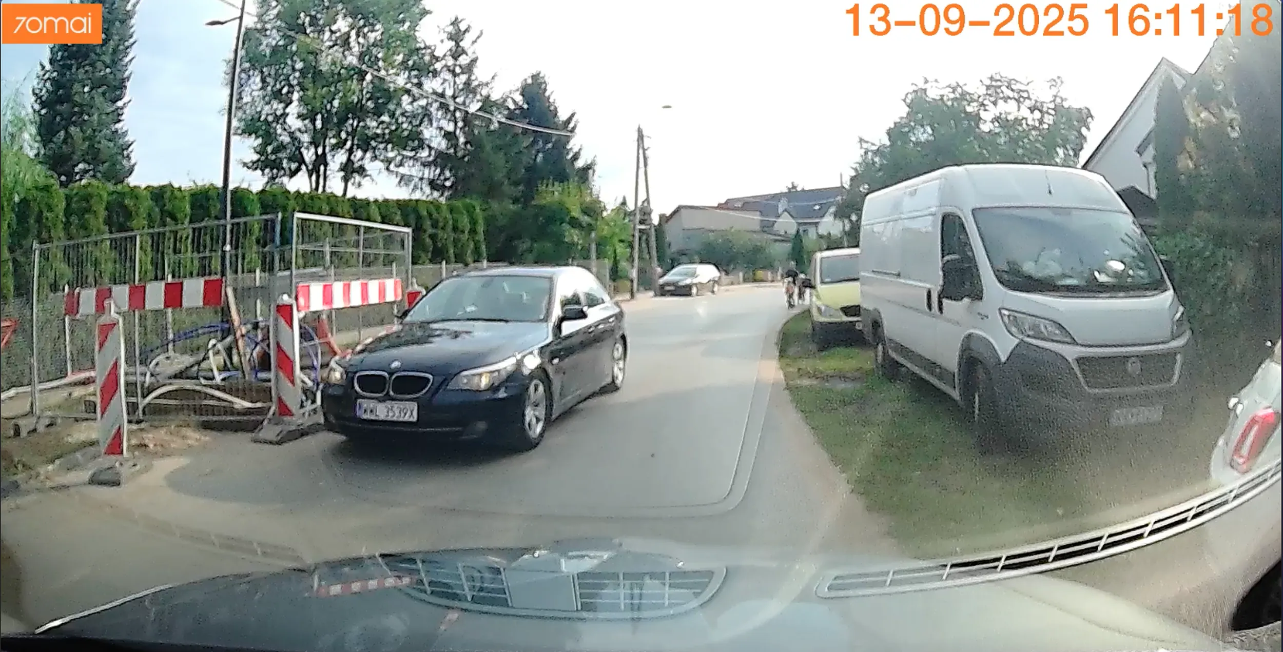 Doprowadziłaś do bardzo niebezpiecznej sytuacji przez wymuszenie pierwszeństwa, uważaj następnym razem