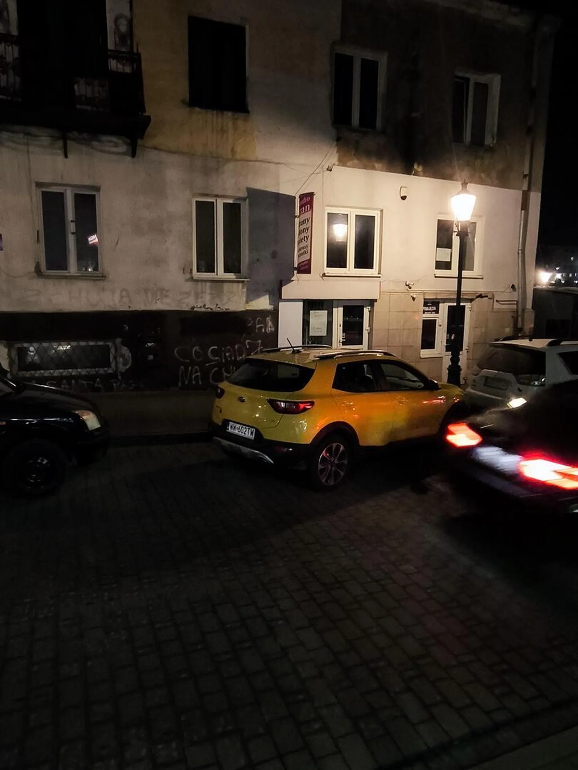 Coś mu się odjebalo