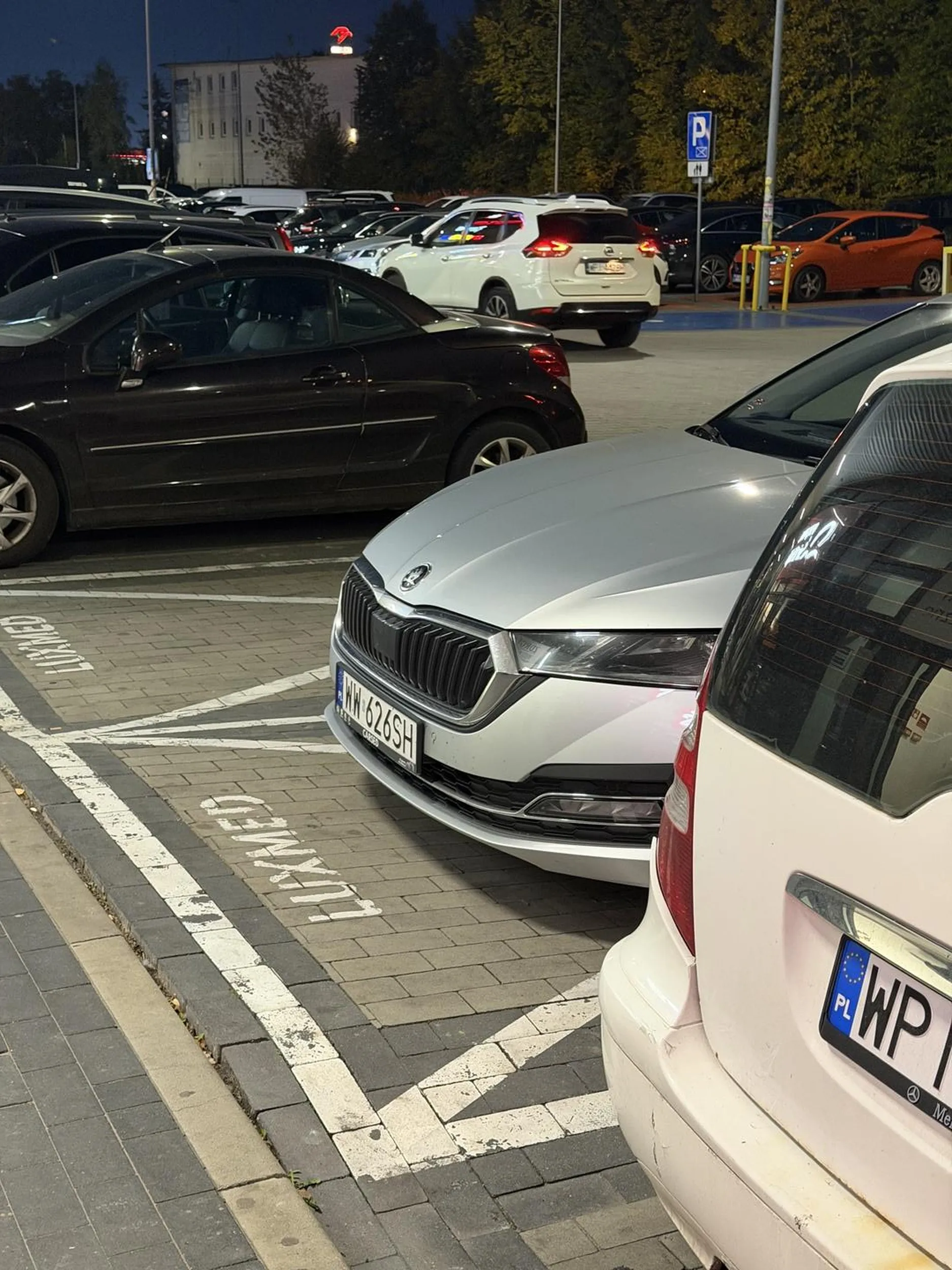 trzeba być dupkim żeby stanąć na miejscu przeznaczonym dla karetki. Miejsce jak widać ma podwyższenie żeby łatwiej było w razie złego wyladowac pacjenta na noszach. Kierowca - brodaty karczek.