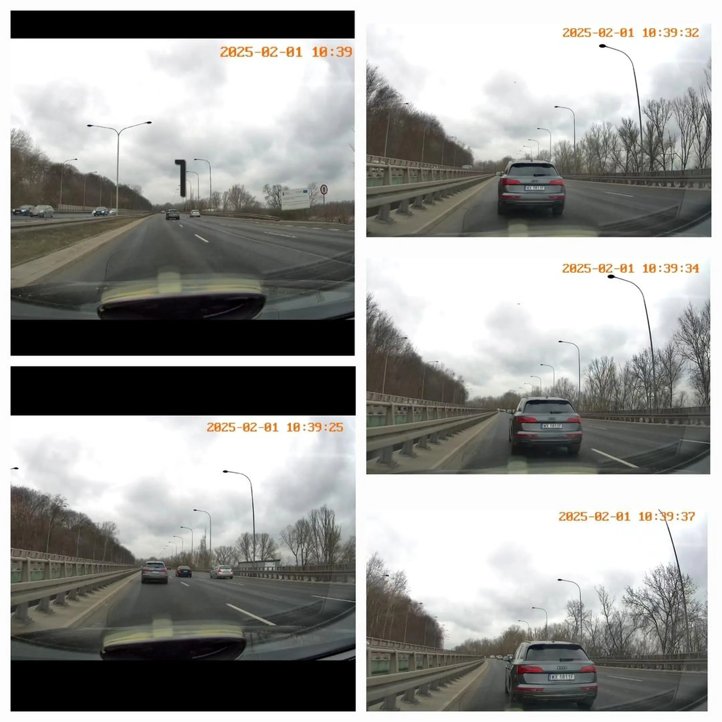 Dawaj swoje nagranie z telefonu, czekam z popcornem na te emocje! Poproszę o link!  Będę na Stop Cham? Uprzedzę komentarze - zero klaksonu, zero poganiania światłami. U mnie kamera 70mai, w Q5 kierowca trzymający telefon i nagrywający przez boczną szybę. Nie upubliczniam wizerunku.