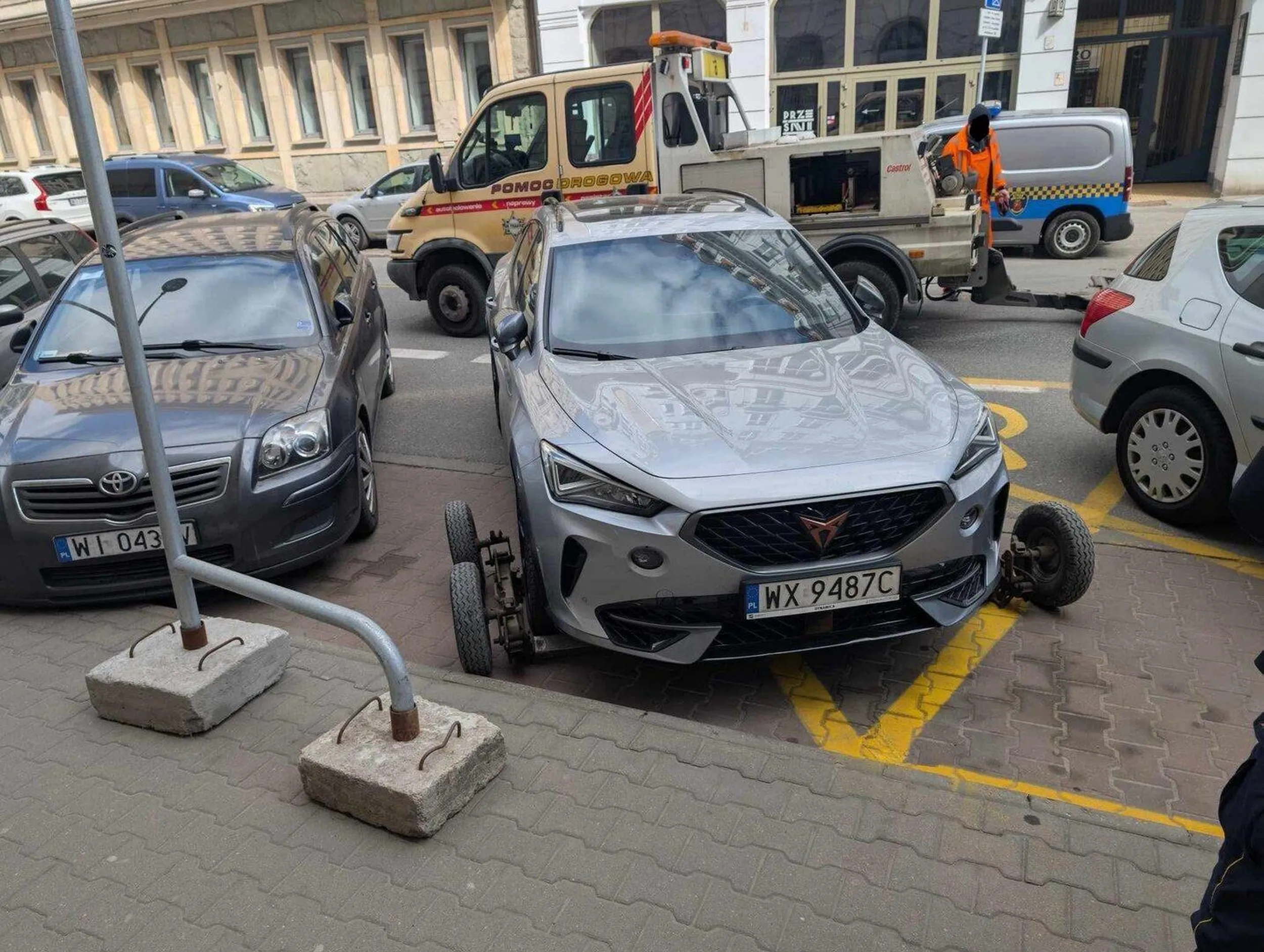 Niepełnosprawny umysłowo kierowca