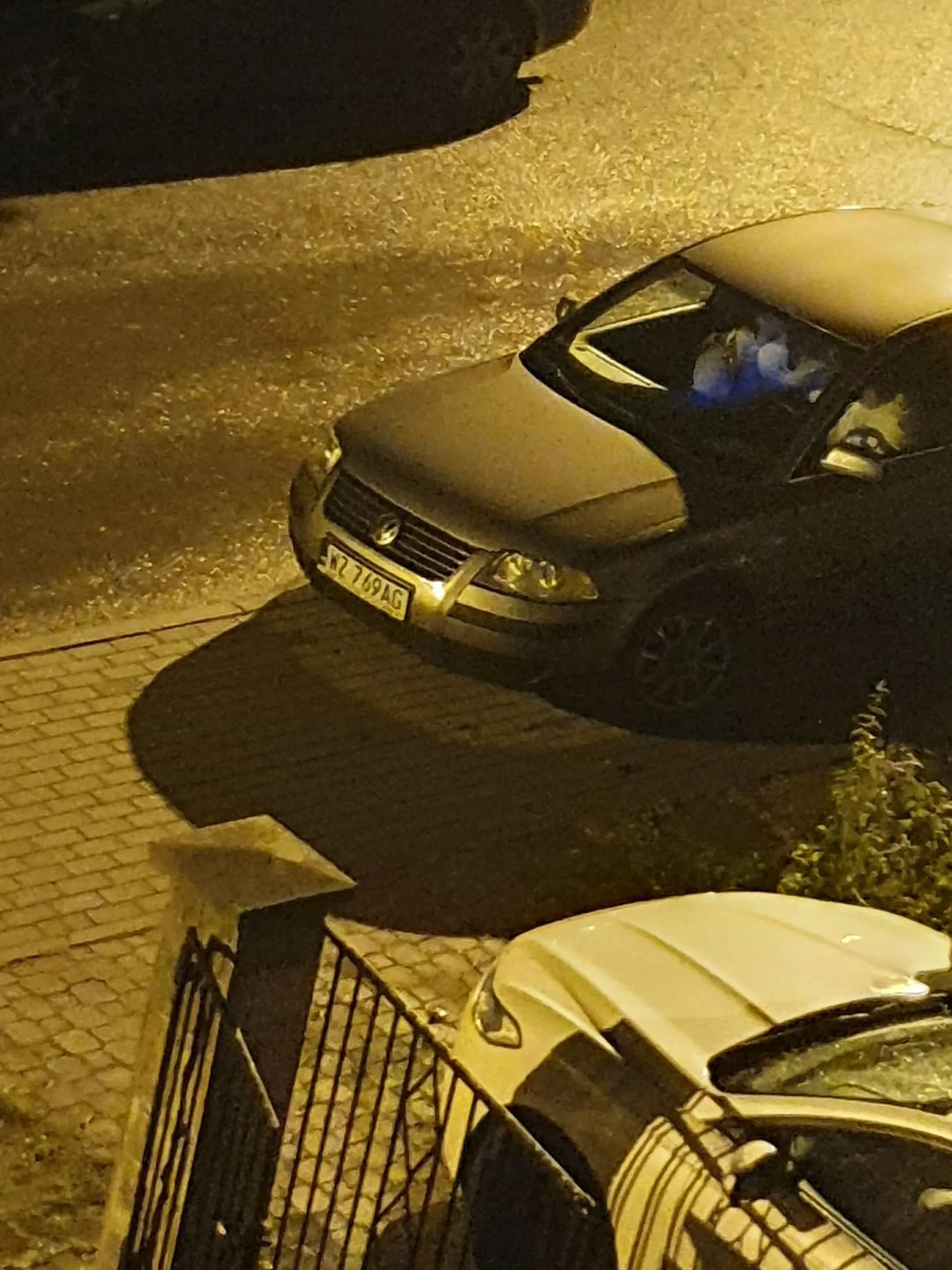 Volkswagen, godzina 23:00, chodnik na spokojnym osiedlu. Auto zgaszone, ale w środku praca wre – jakby testowali amortyzatory w trybie manualnym. Po wszystkim panna wysiada, poprawia włosy i idzie w długą przez osiedle. On po prostu odpala i odjeżdża. Taki romantyk, że nawet jej nie odwiezie.