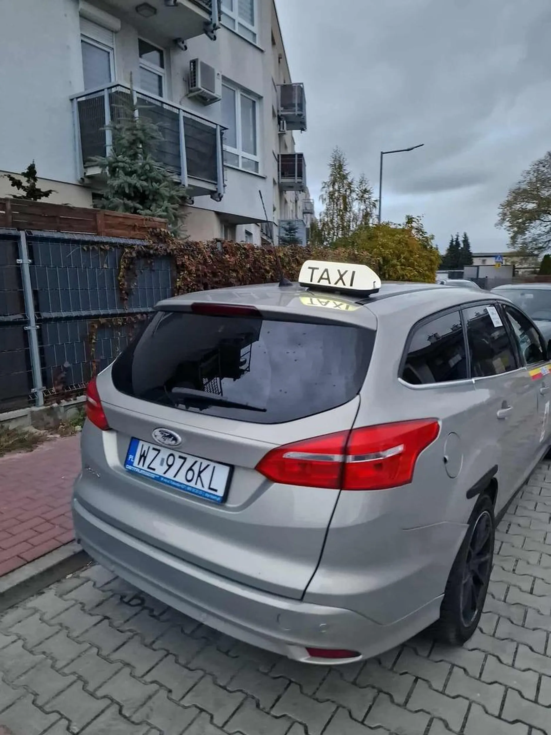 Cierpiała parkuje ostatnio w Pruszkowie na ul. Gałczyńskiego