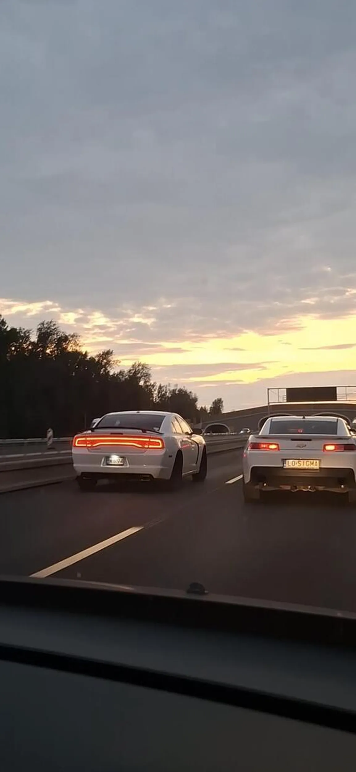 Pozdrawiam panow którzy wczoraj (25.07) dali piękny pokaz na trasie z Łomianek, szacun