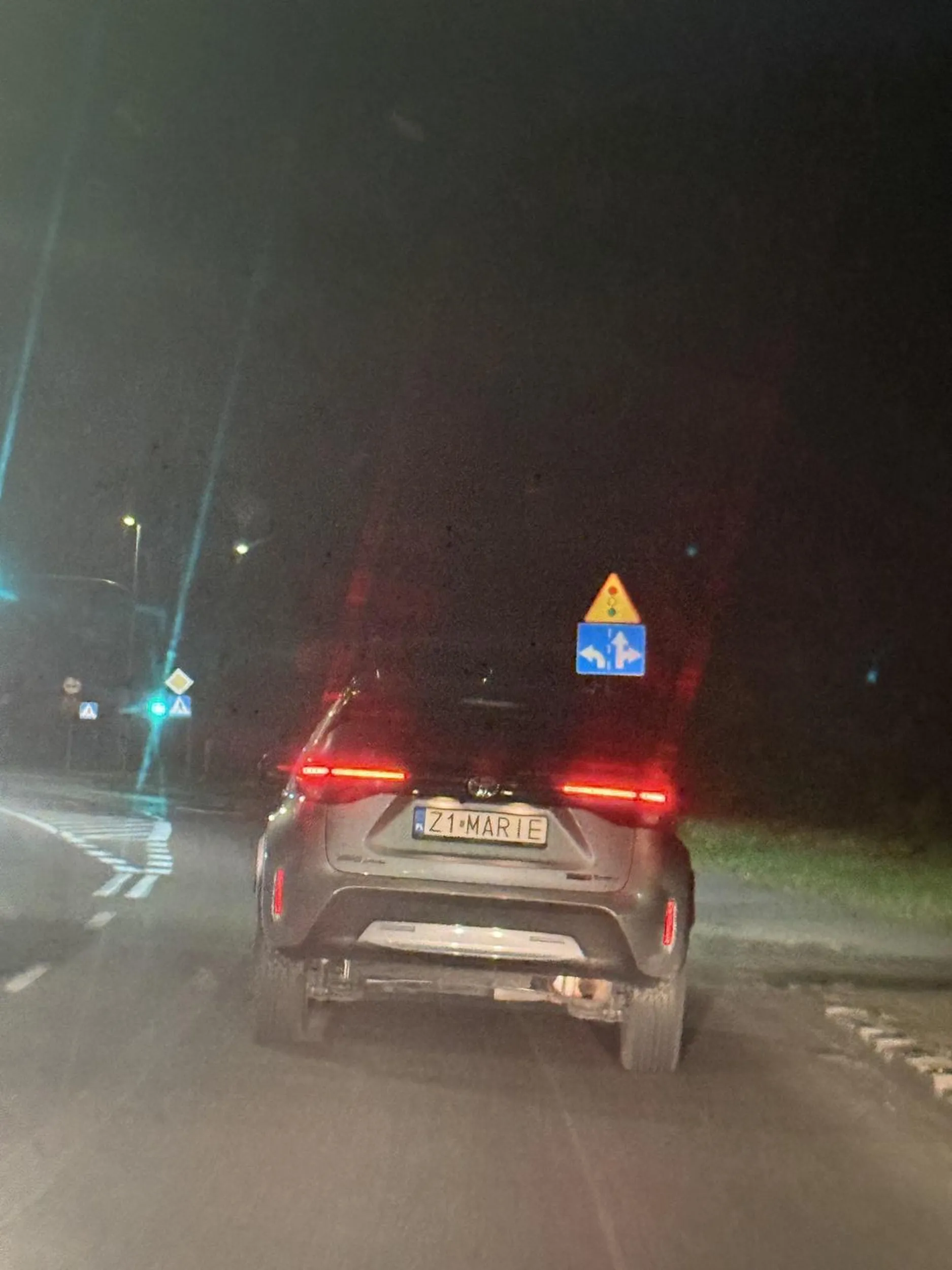 bardzo przymulony kierowca