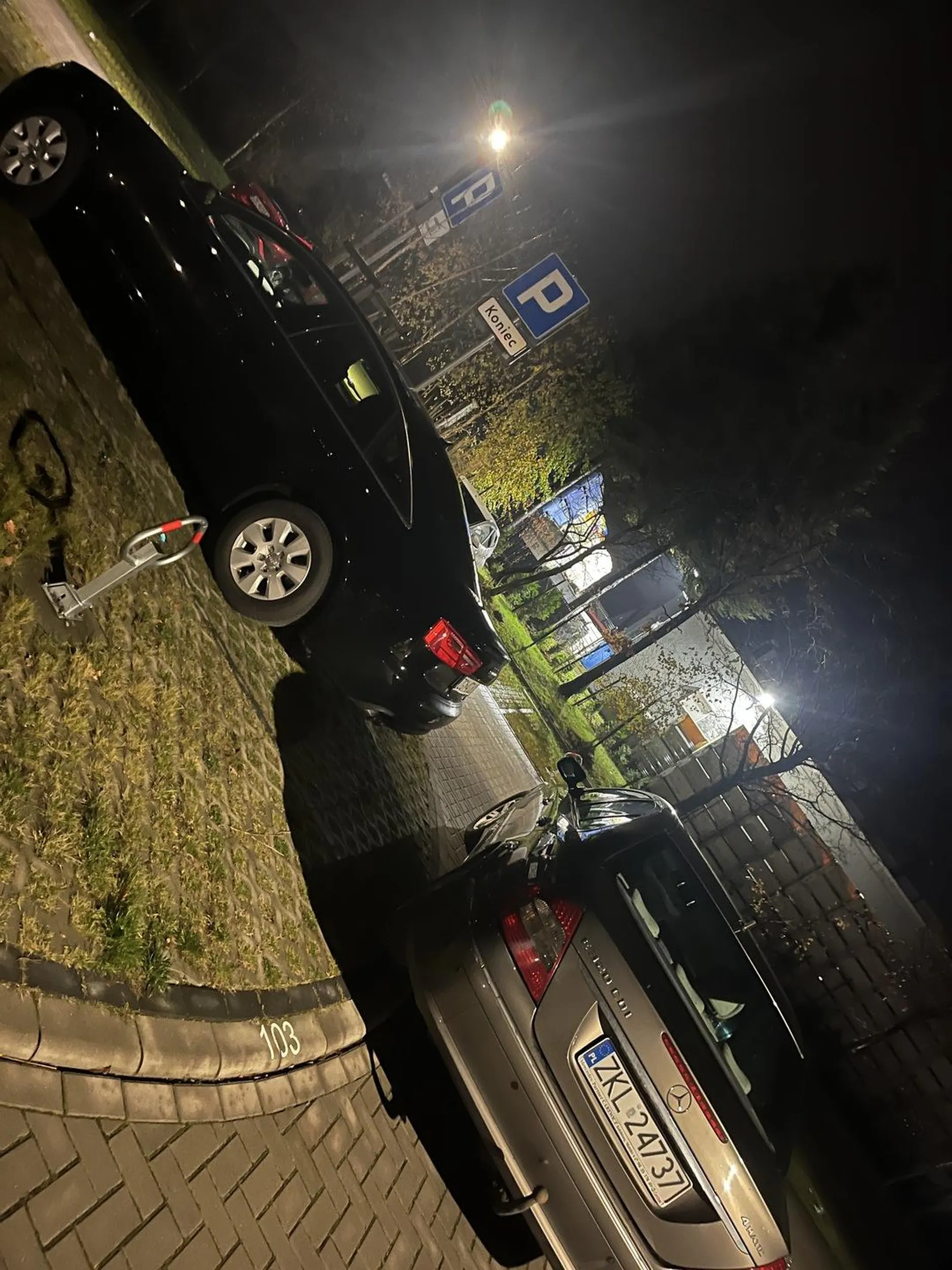 Nie parkuj na moim prywatnym parkingu