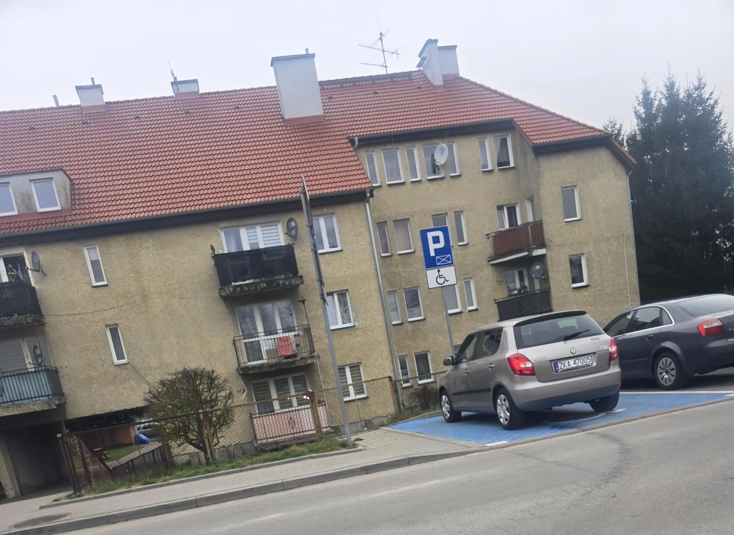 Parkowanie w miejscu dla niepełnosprawnych