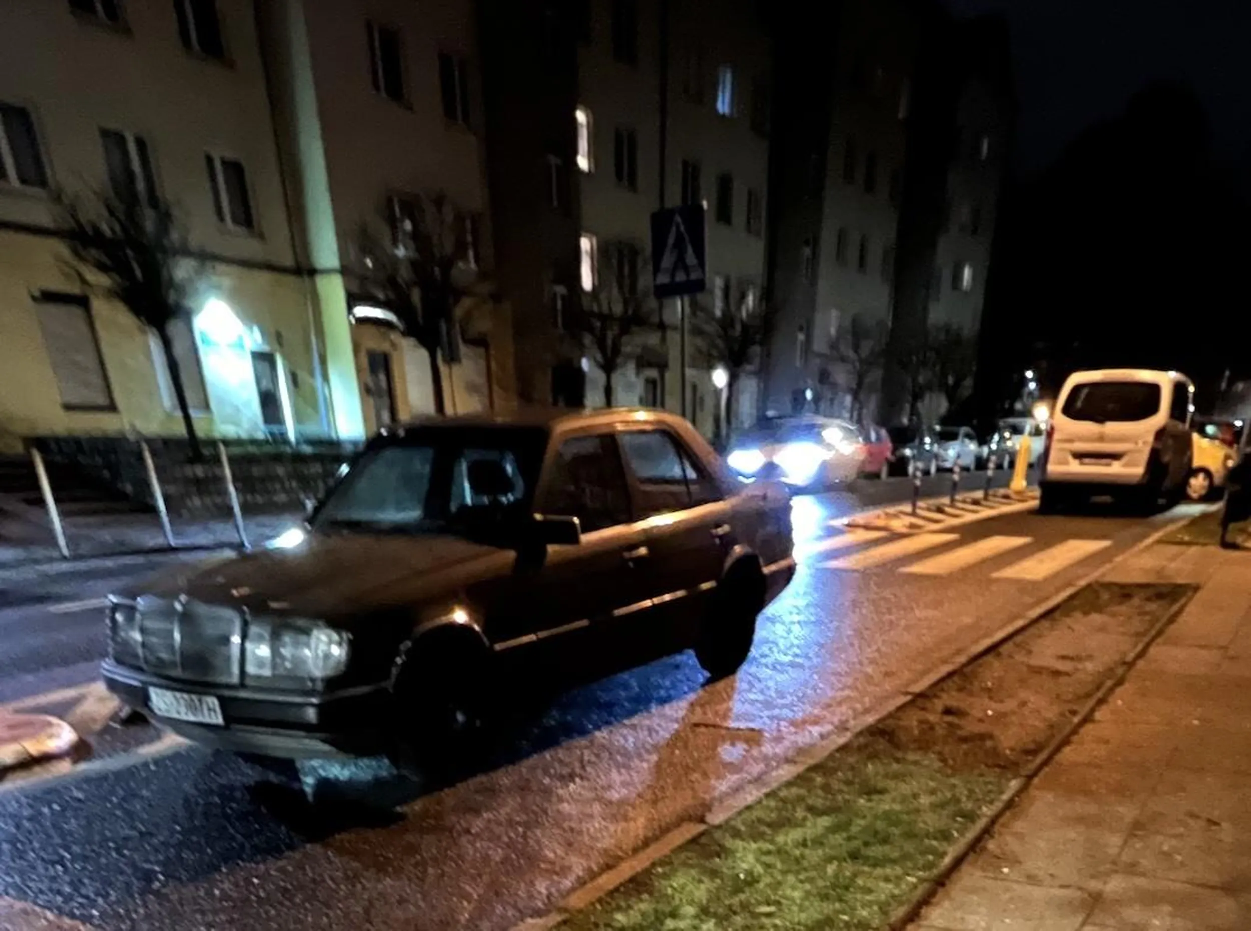 za moich czasów parkowało się gdzie popadnie!