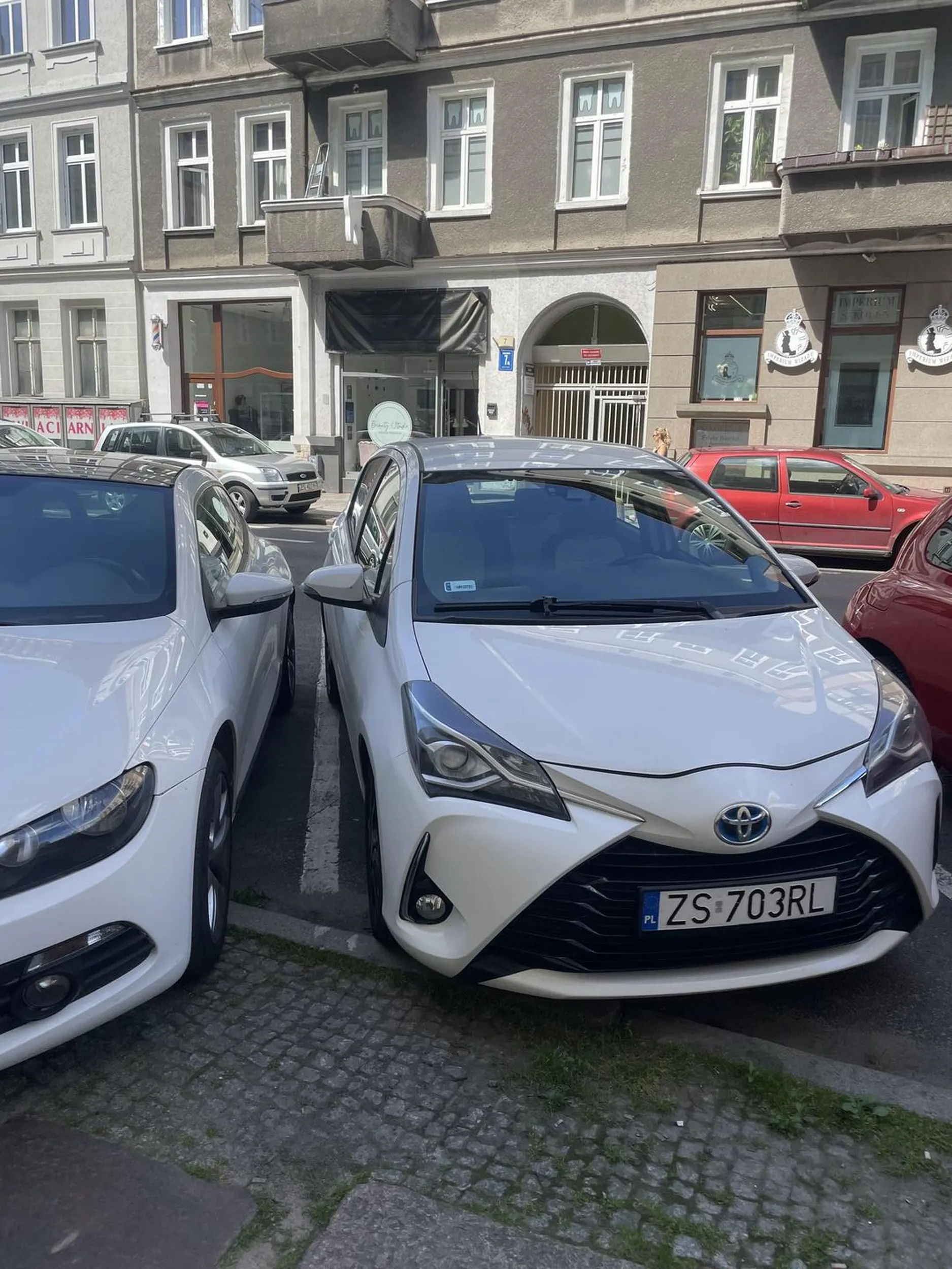 Gratuluję fenomenalnej umiejętności parkowania