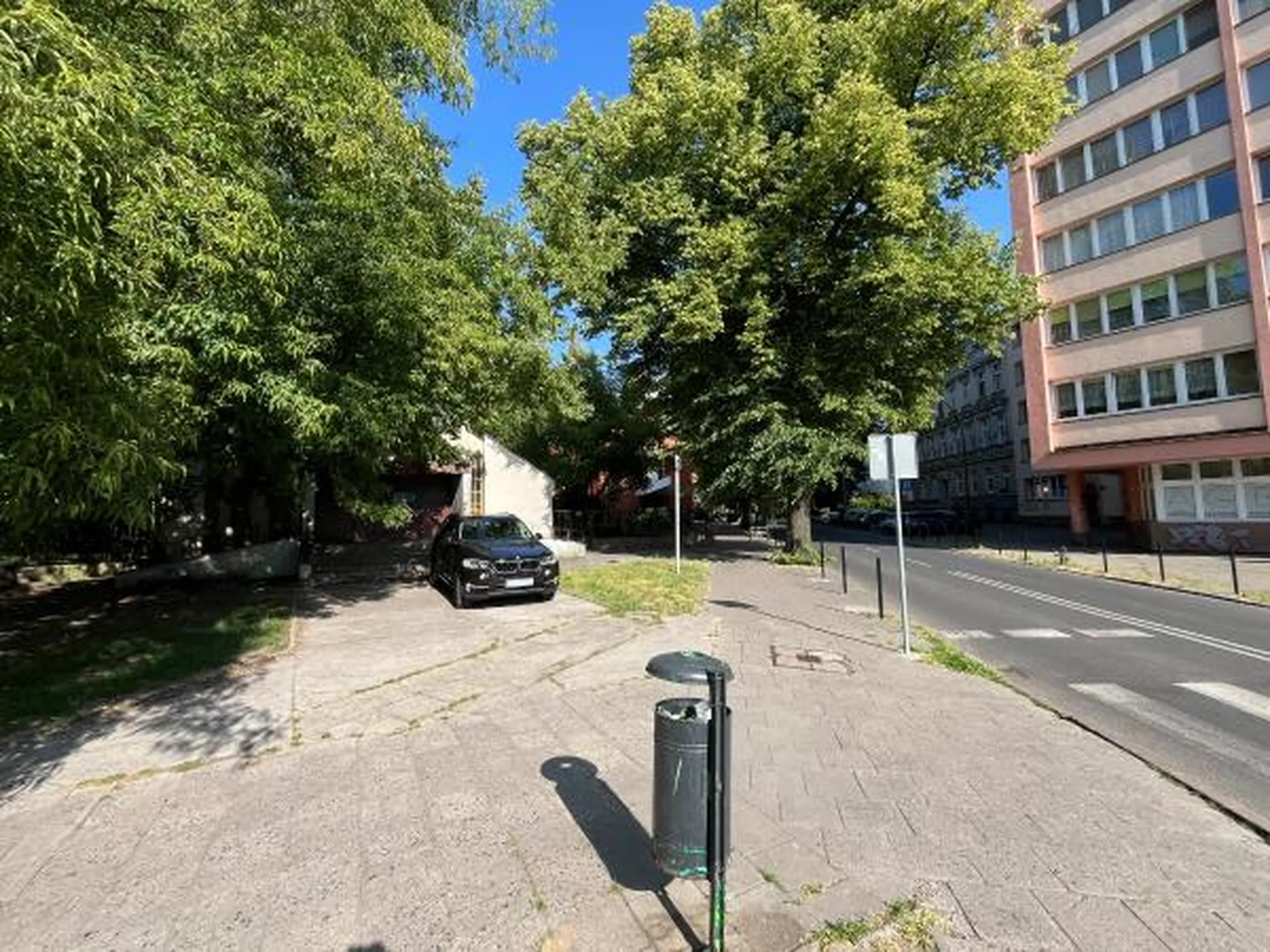 Nie odróżnia chodnika od jezdni