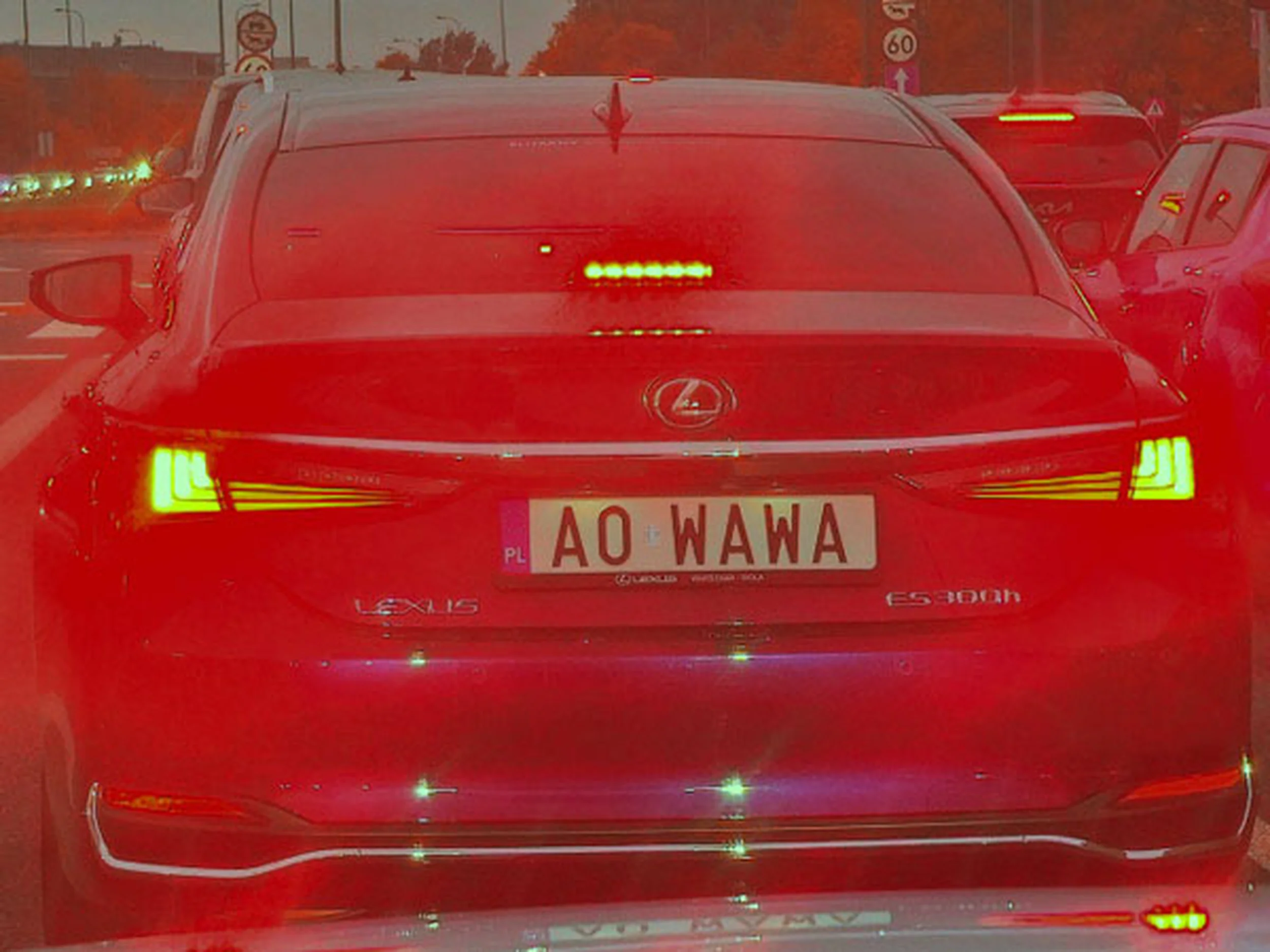 Fajny numer, blacha A0 WAWA