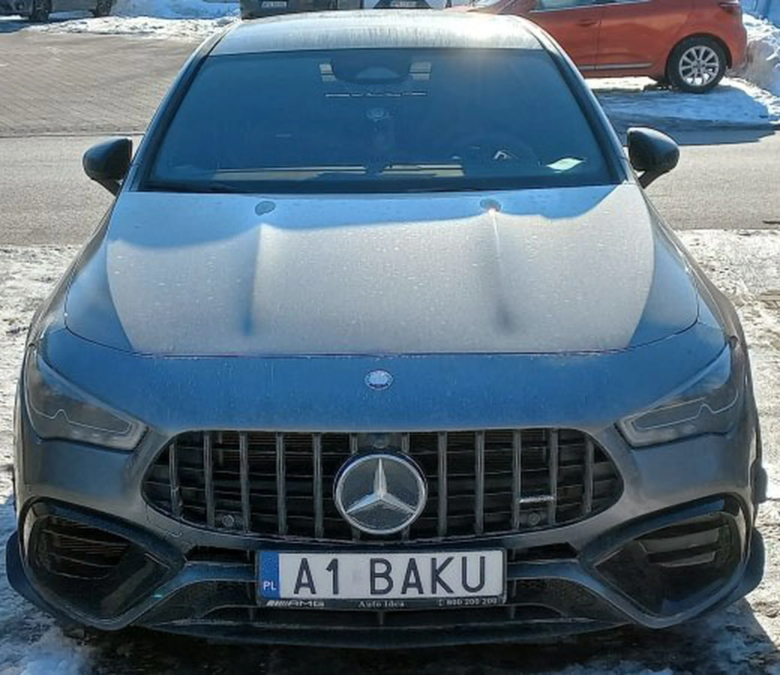 Fajny numer, blacha A1 BAKU