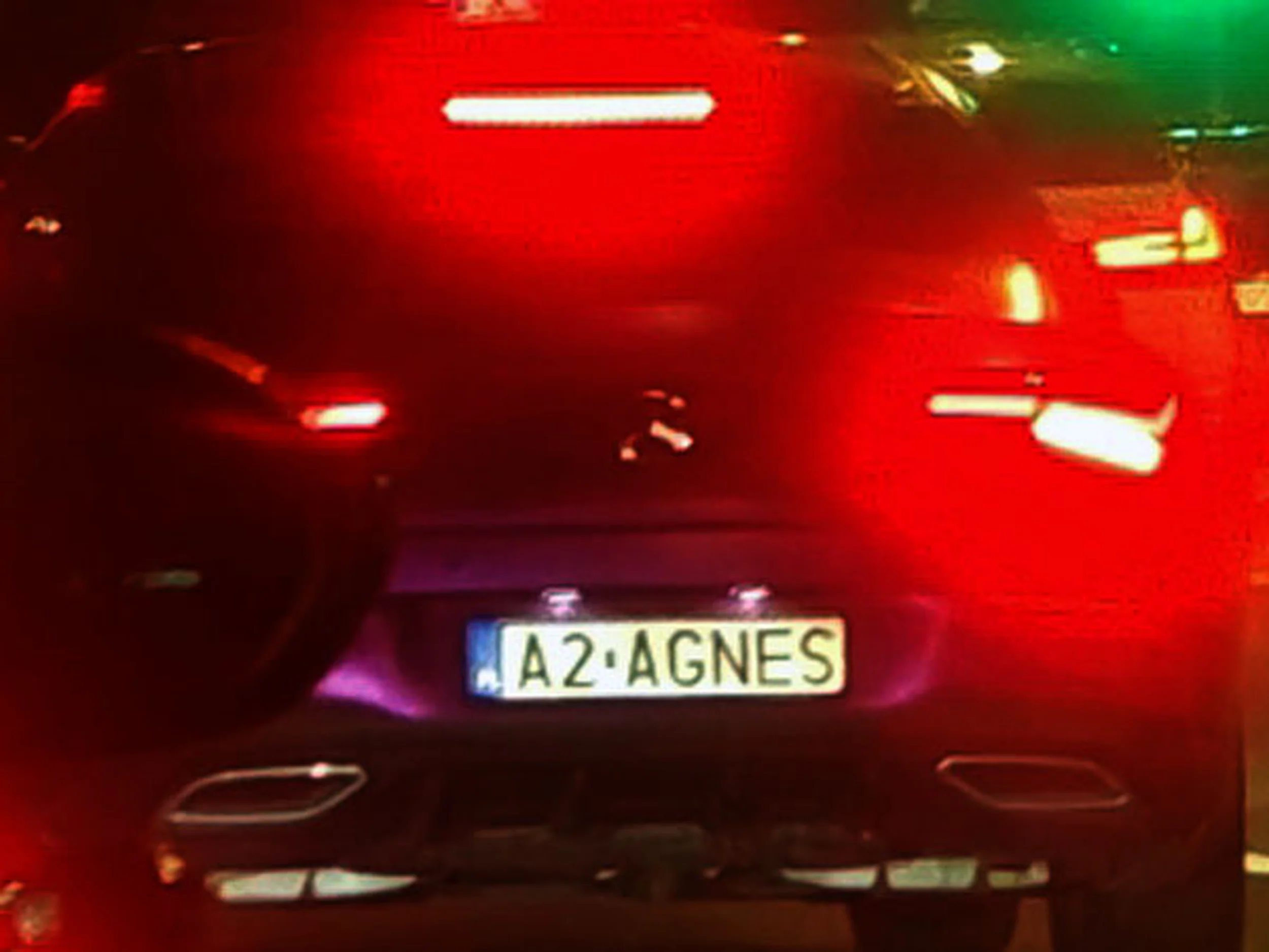 Fajny numer, blacha A2 AGNES