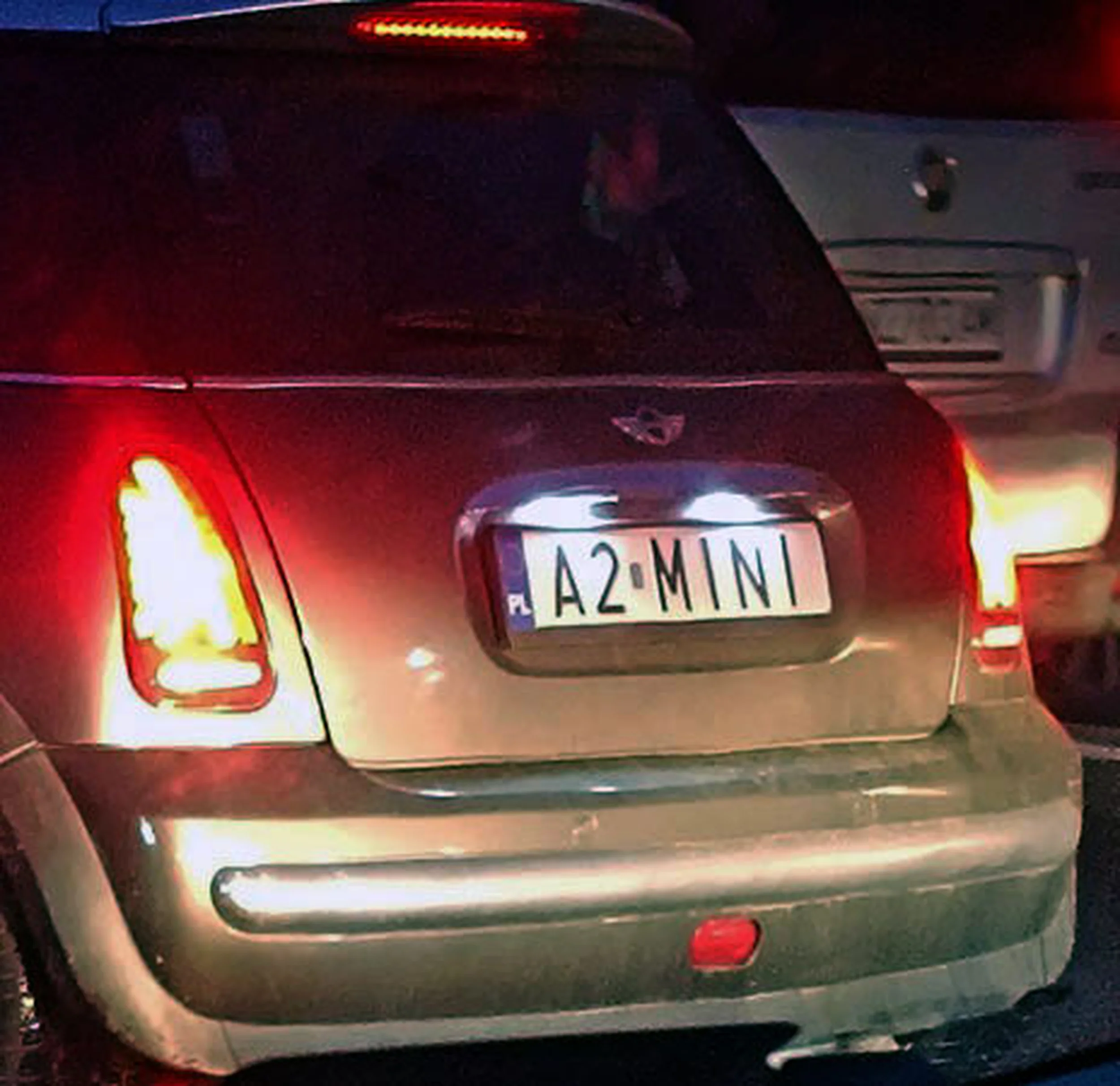 Fajny numer, blacha A2 MINI