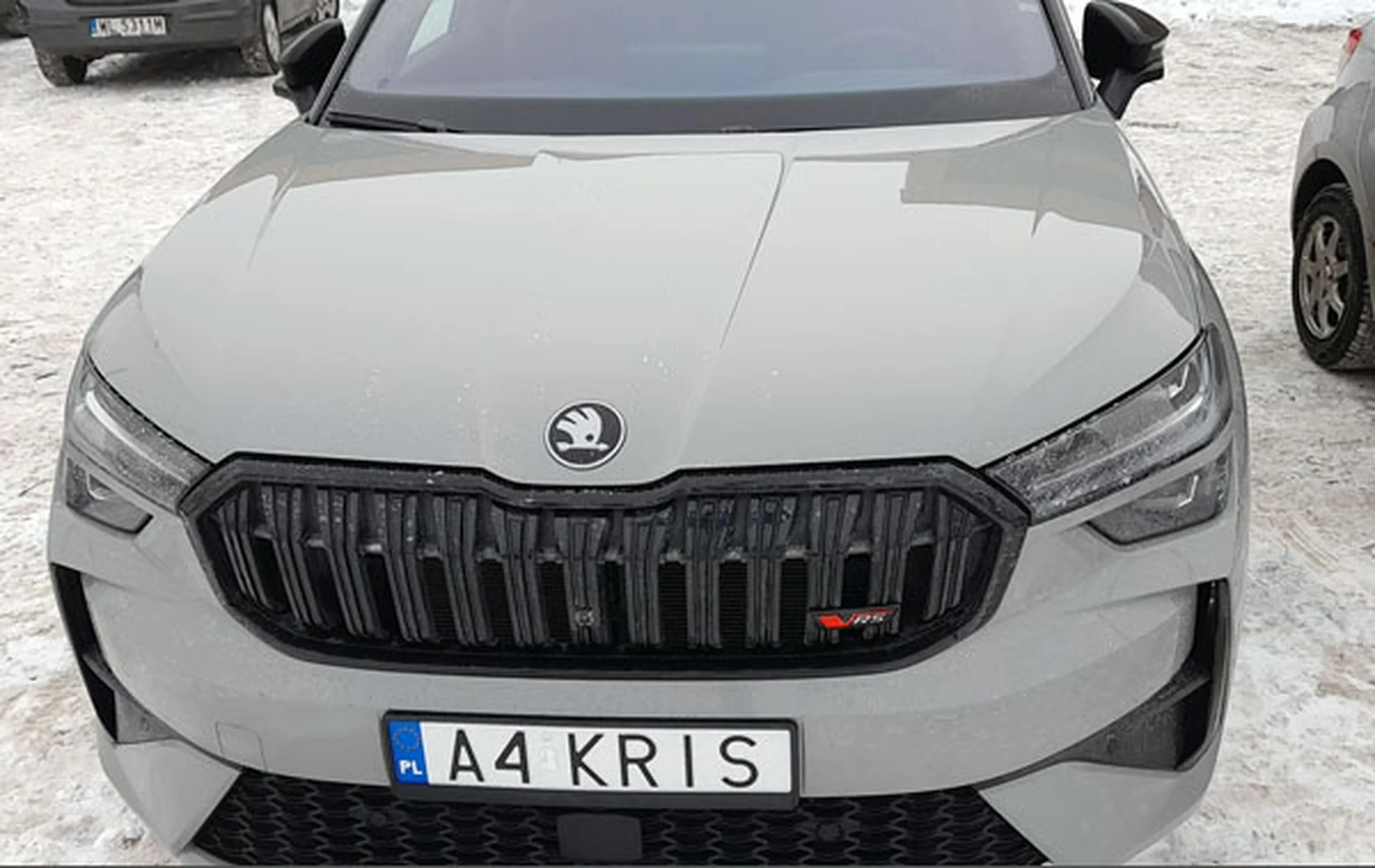 Fajny numer, blacha A4 KRIS