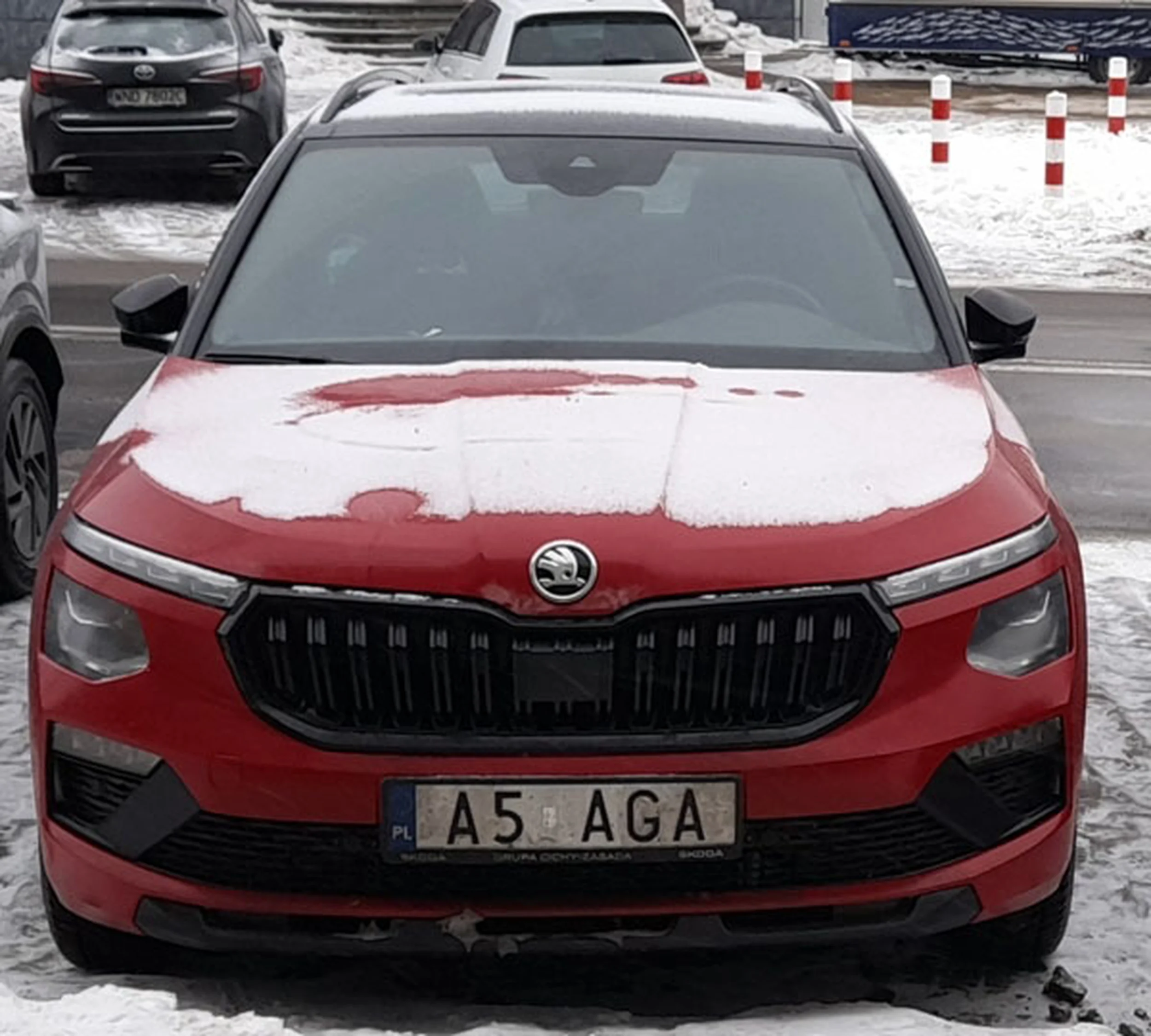 Fajny numer, blacha A5 AGA