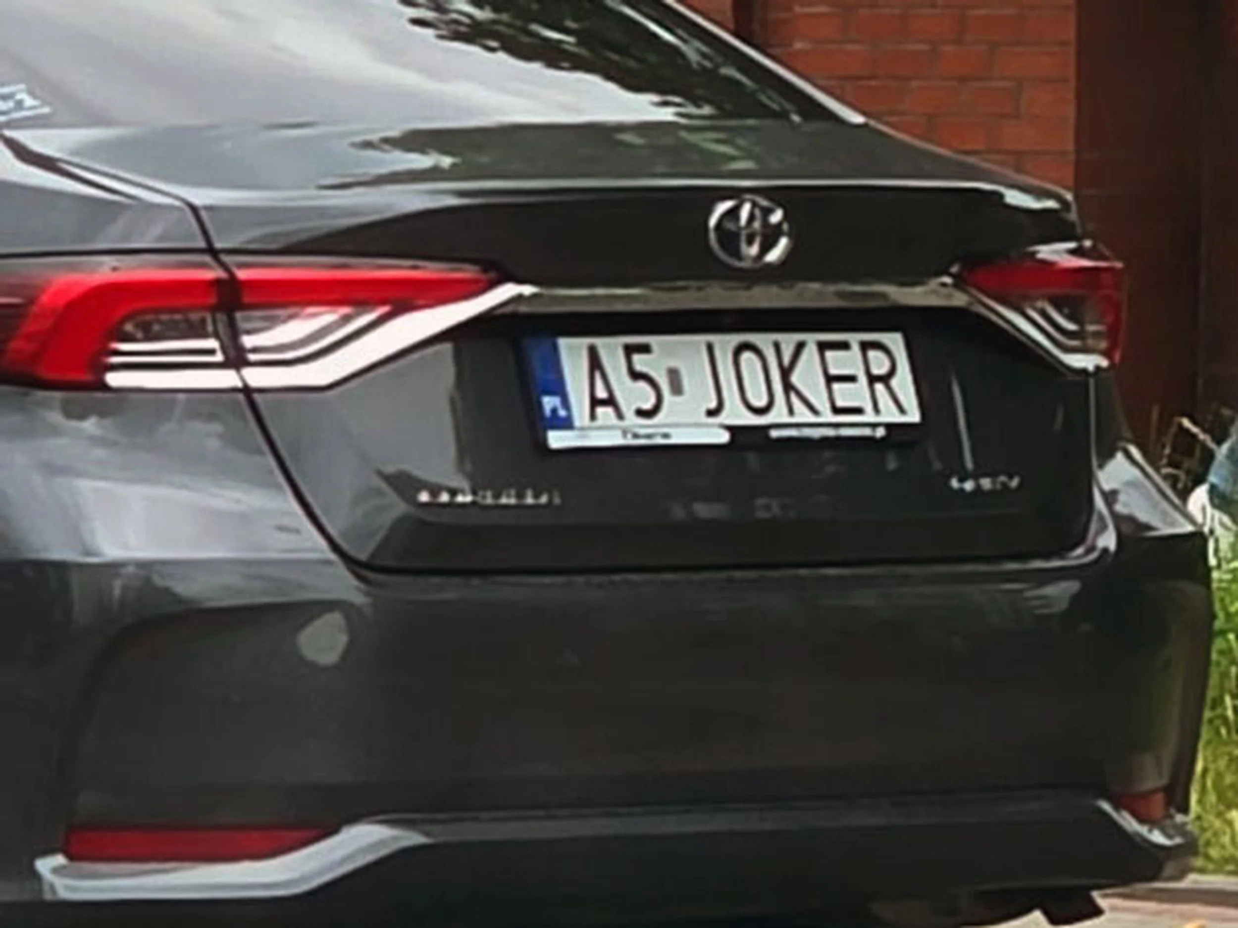Fajny numer, blacha A5 JOKER