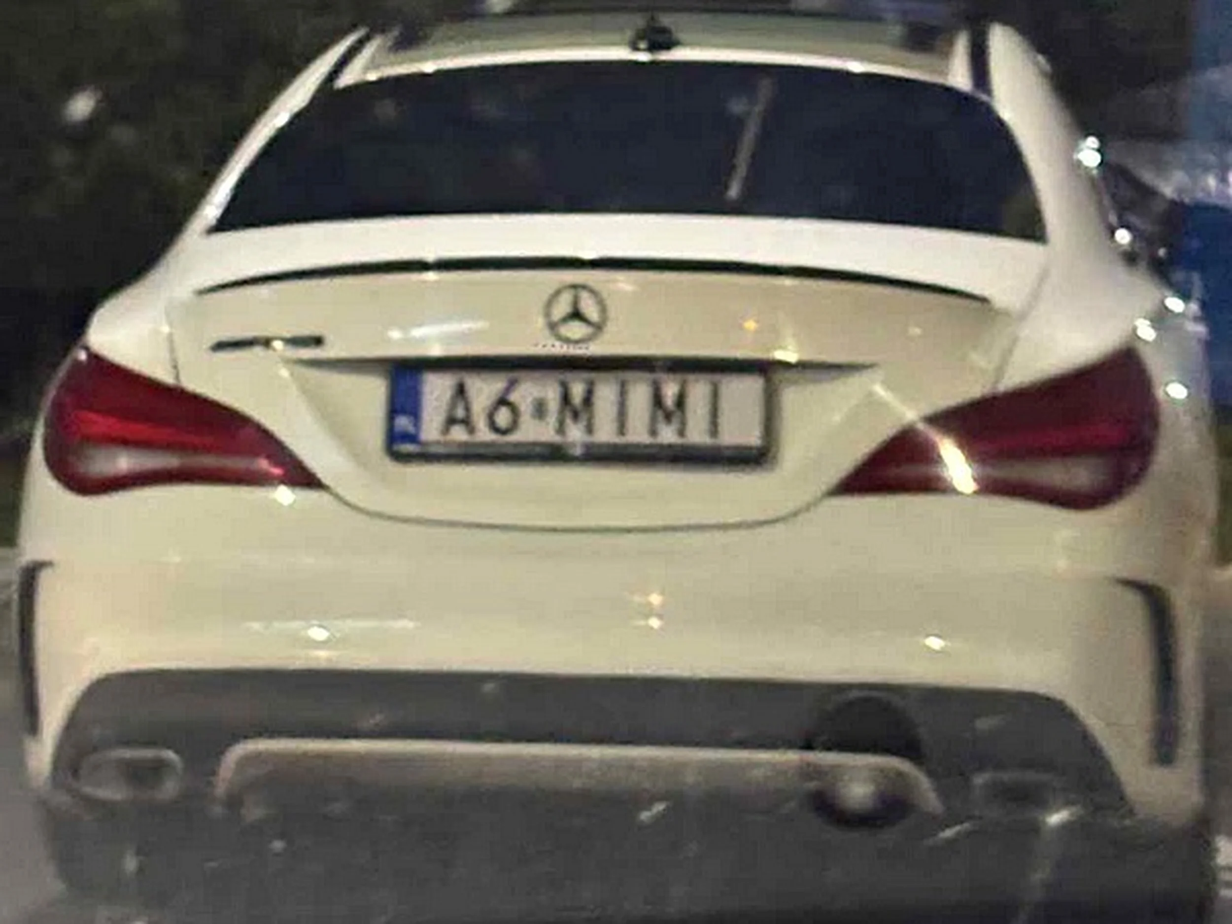 Fajny numer, blacha A6 MIMI