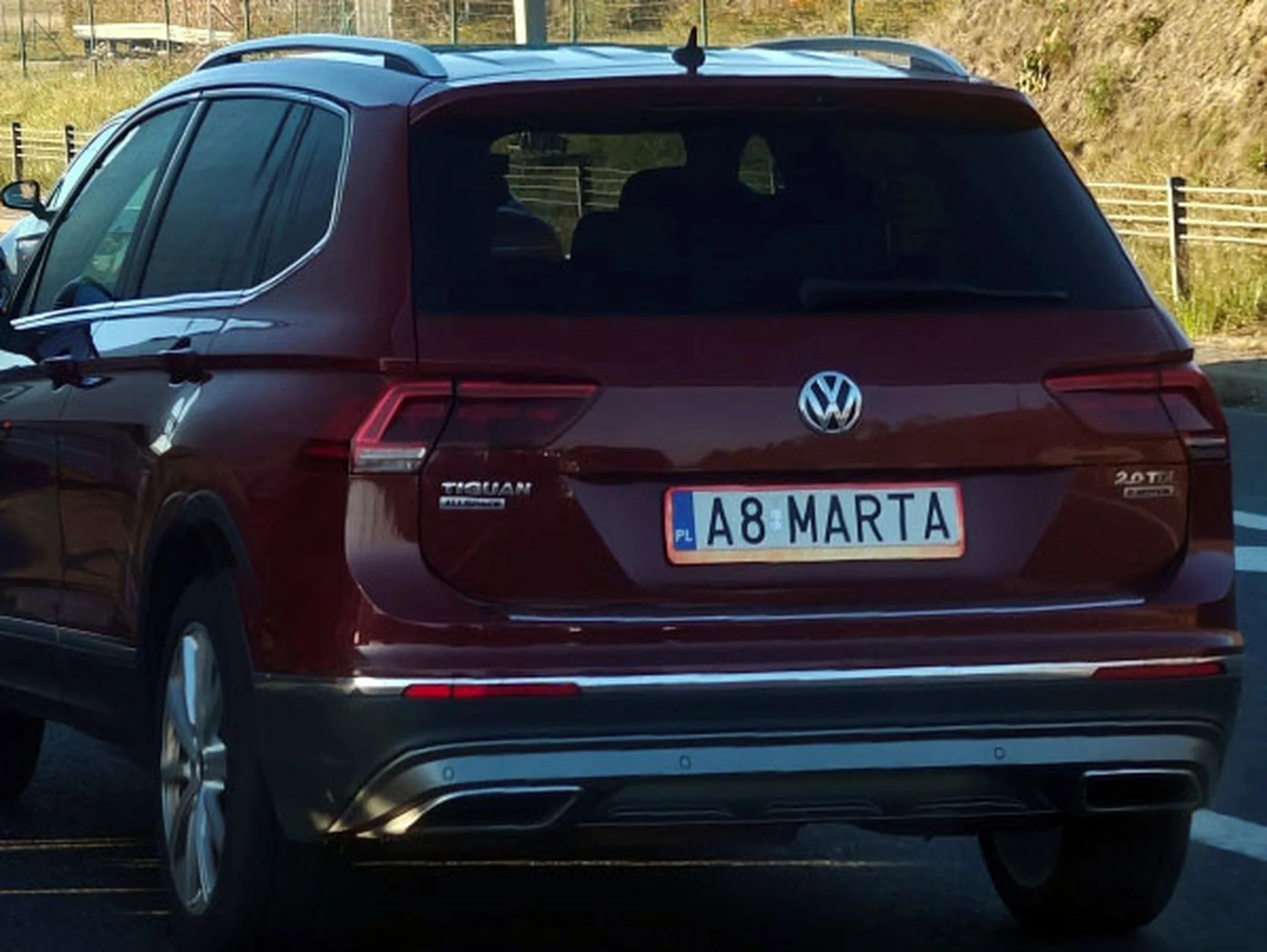 Fajny numer, blacha A8 MARTA