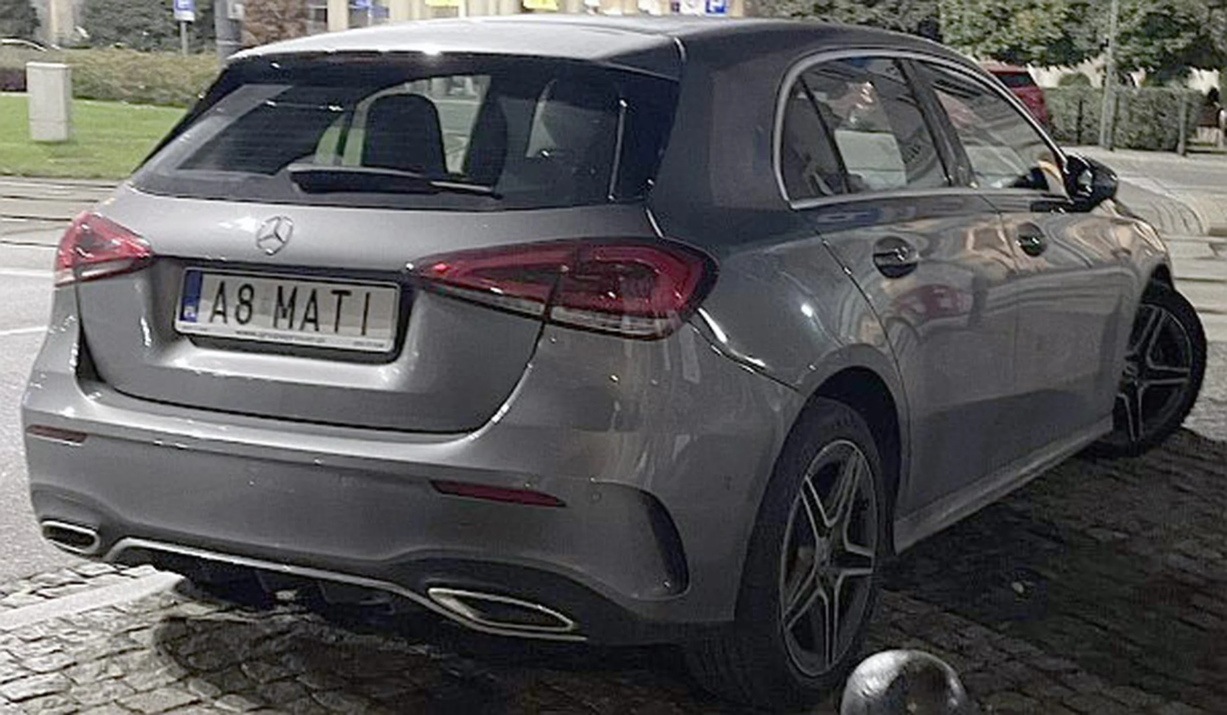 Fajny numer, blacha A8 MATI