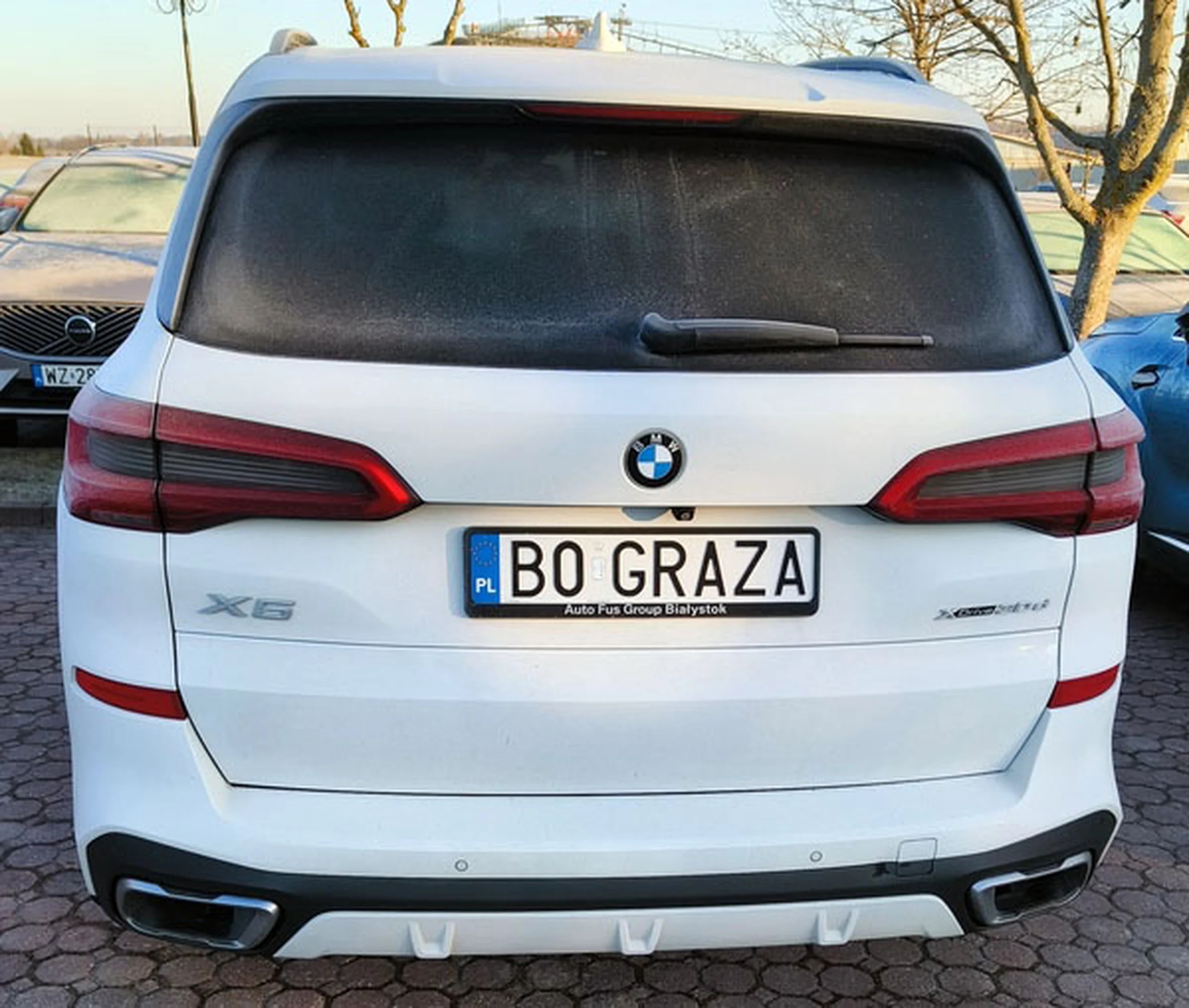 Fajny numer, blacha B0 GRAZA