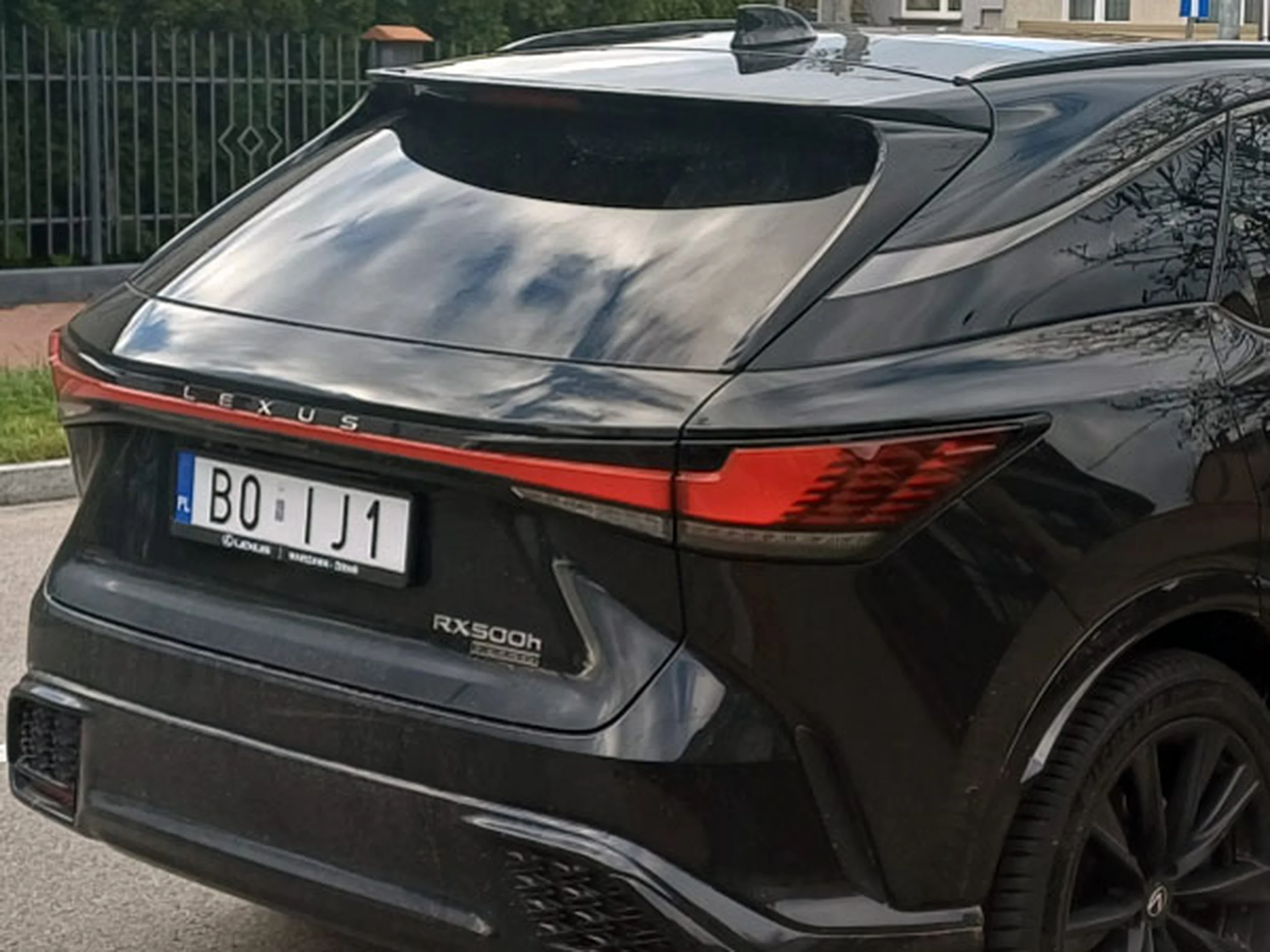 Fajny numer, blacha B0 IJ1